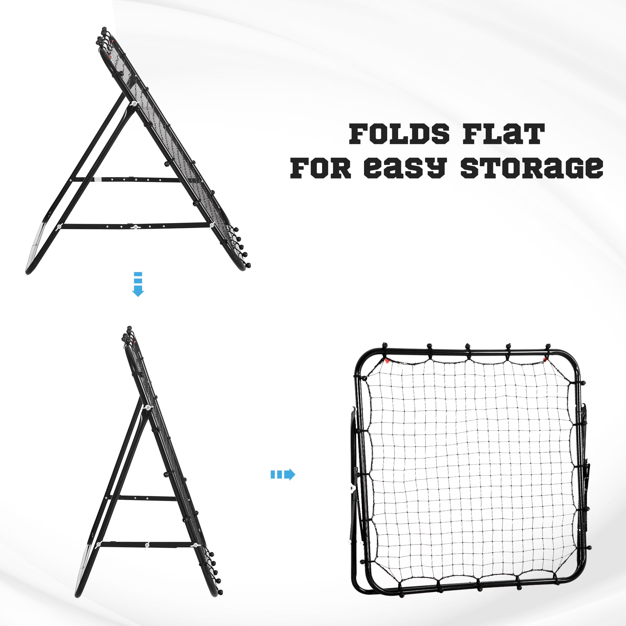 Volleyball Rebounder Net Football Training Aid Kickback Target Play Black Football at Gallery Canada