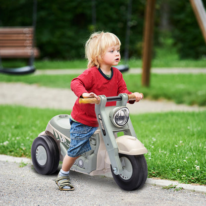 Foot to Floor Toddler Ride on Toy, Sliding Toddler Car with Music and Bubble, for 2-5 Years Old, Cream White Push Cars for Toddlers Multi Colour  at Gallery Canada