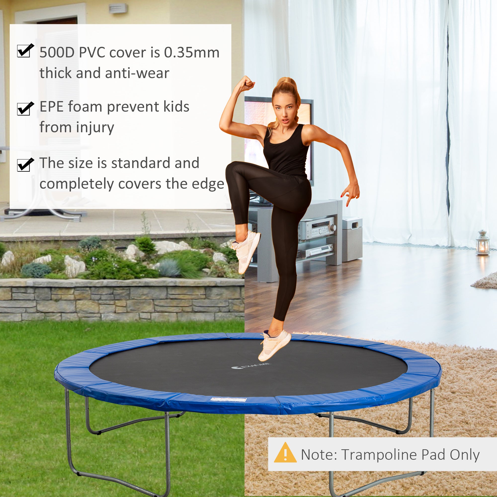 14FT Trampoline Pad ⌀168