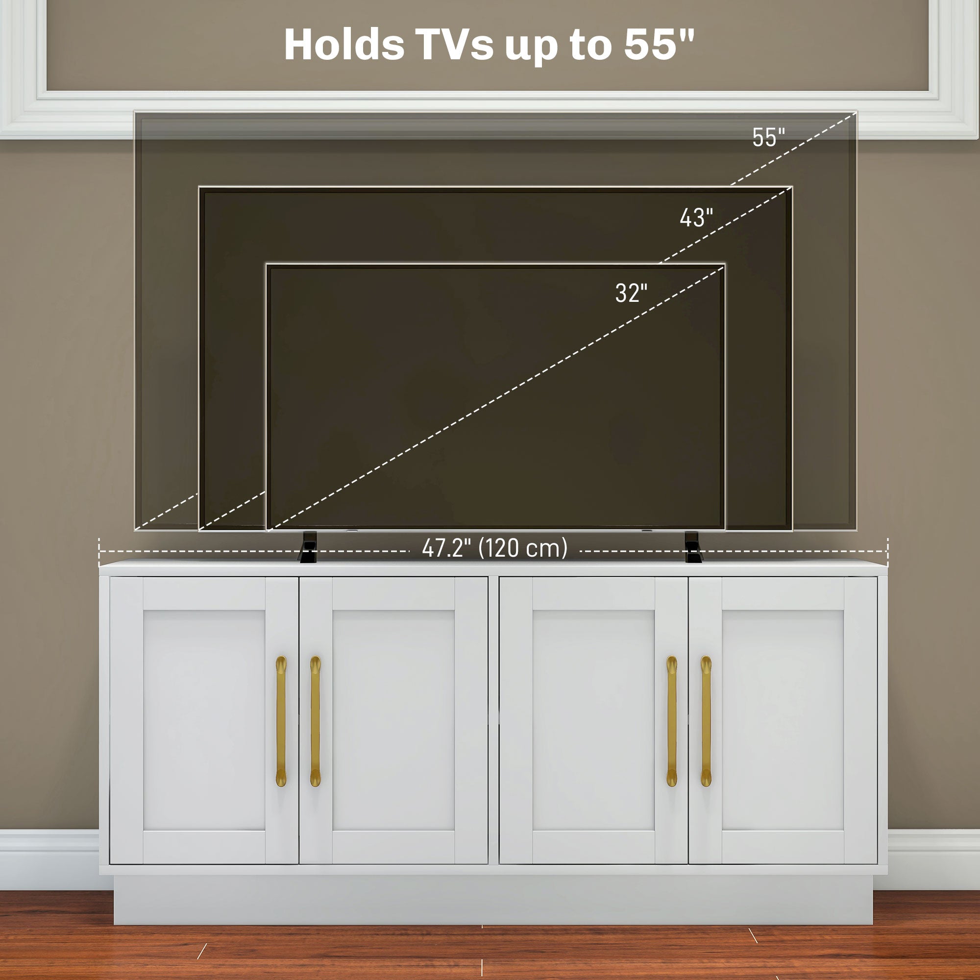 Modern TV Stand for up to 55