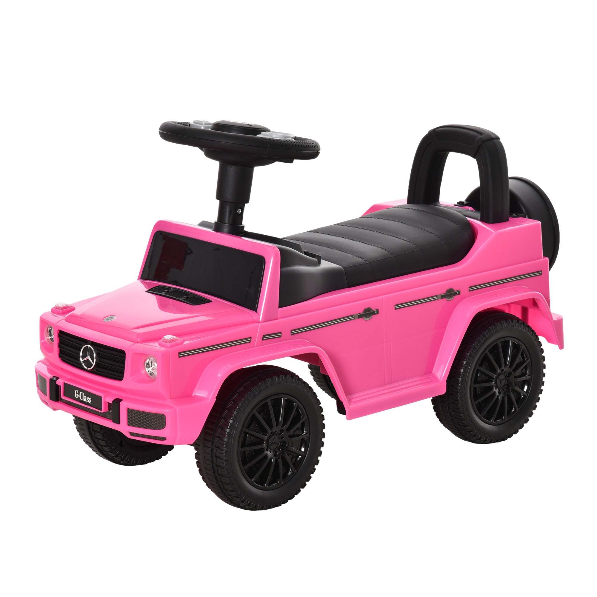 Compatible Baby Toddler Push Car Foot-to-Floor Ride-On Wheel Mercedes-Benz G350 Licensed Pink Push Cars for Toddlers at Gallery Canada