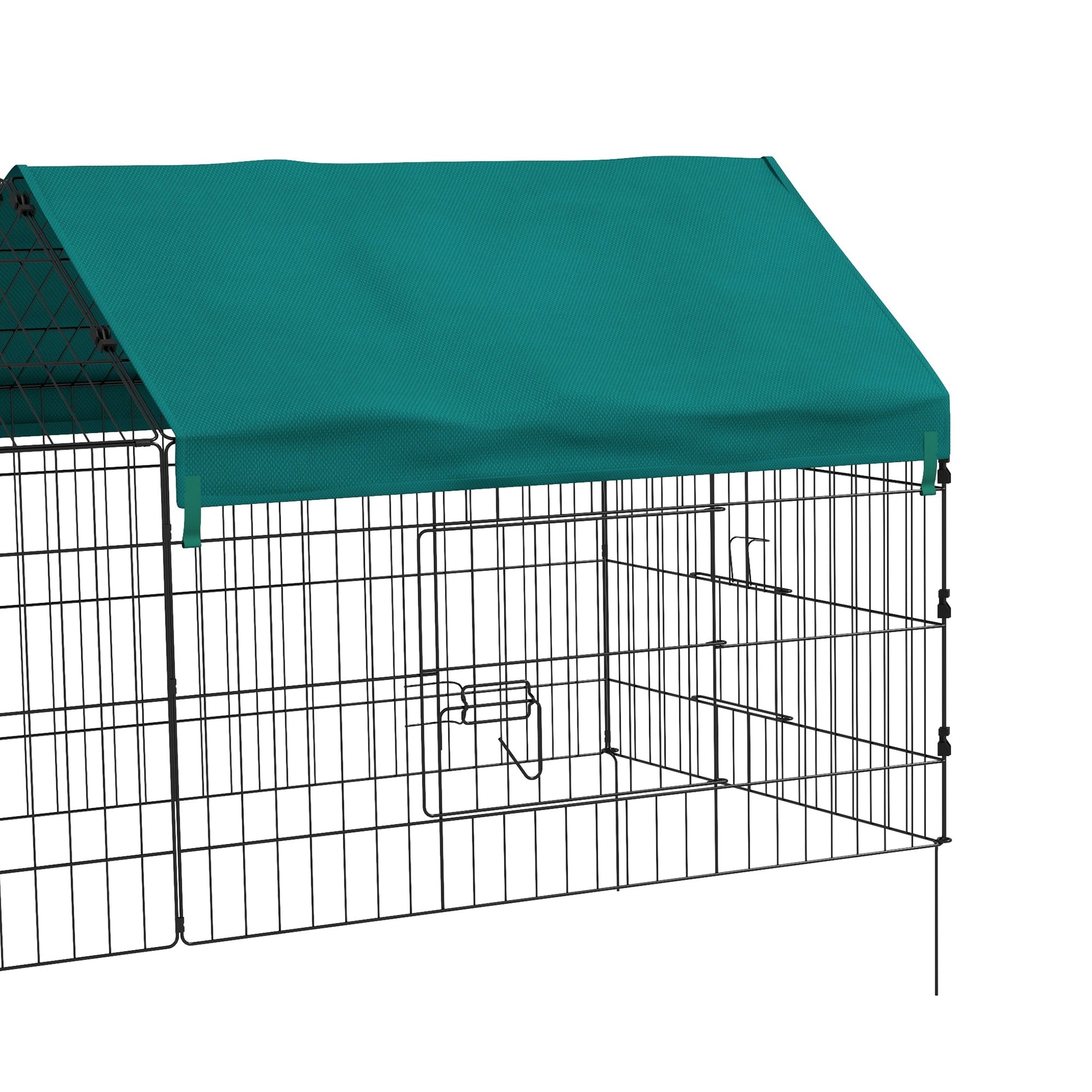 73" Small Animal Cage with Roof, Indoor/Outdoor Use, for Chicken, Rabbits, Chinchillas, Green Houses & Habitats   at Gallery Canada