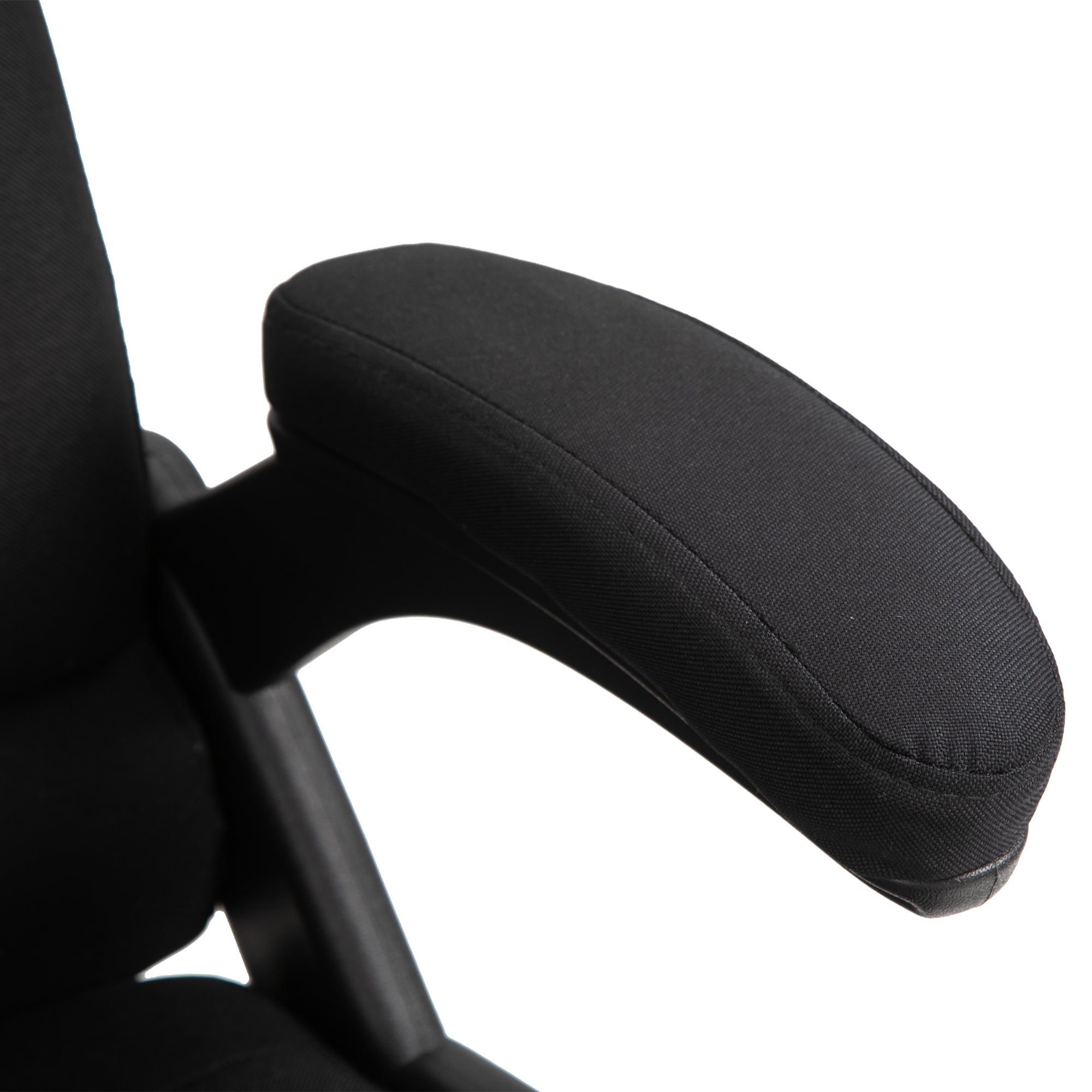 6 Point Vibrating Massage Office Chair High Back Executive Chair with Reclining Back, Swivel Wheels, Black Massage Chairs   at Gallery Canada