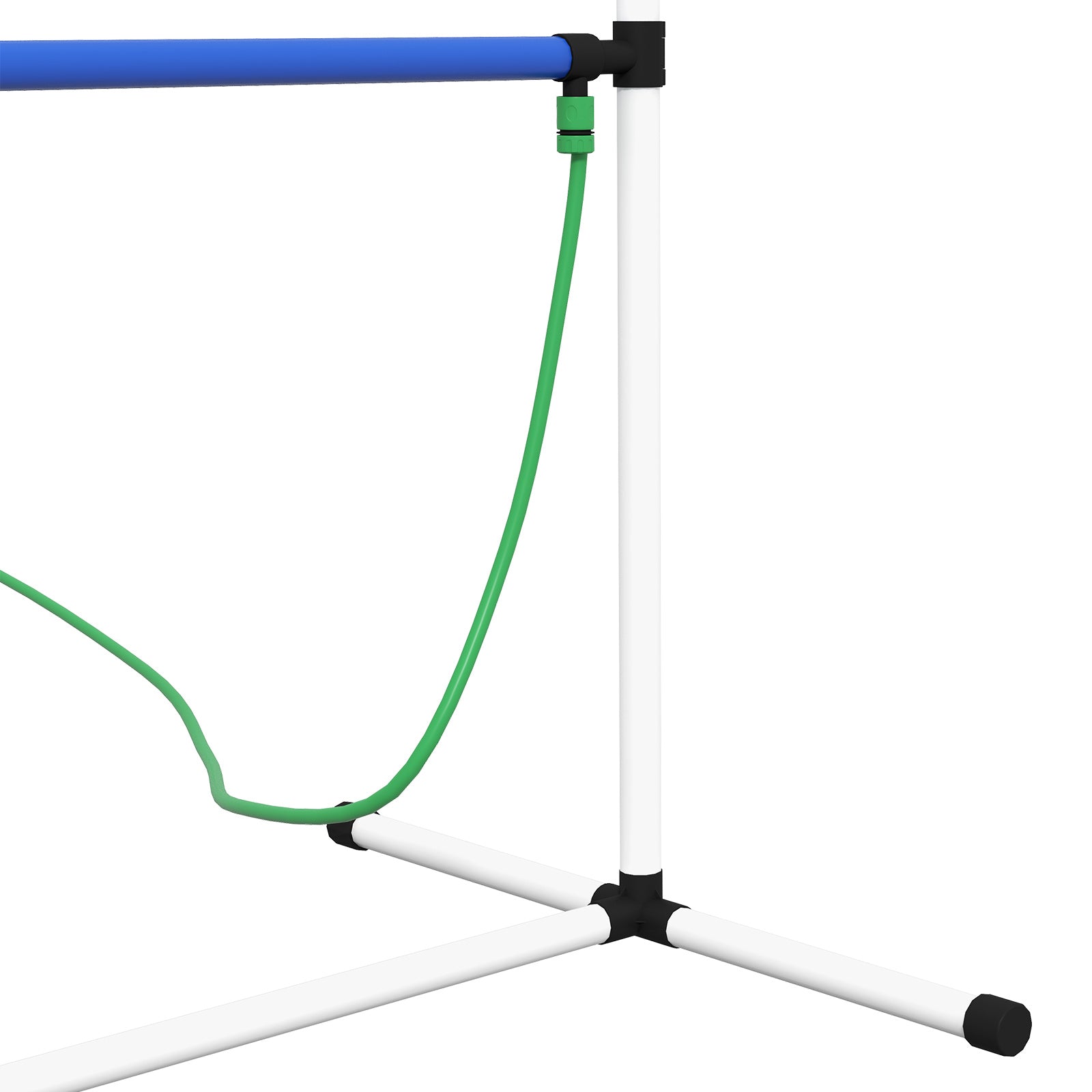 4PCs Dog Agility Equipment Set with Adjustable Height Hurdles, Spray Water Tube, Whistle, Carry Bag, White Dog Agility Training Equipment at Gallery Canada
