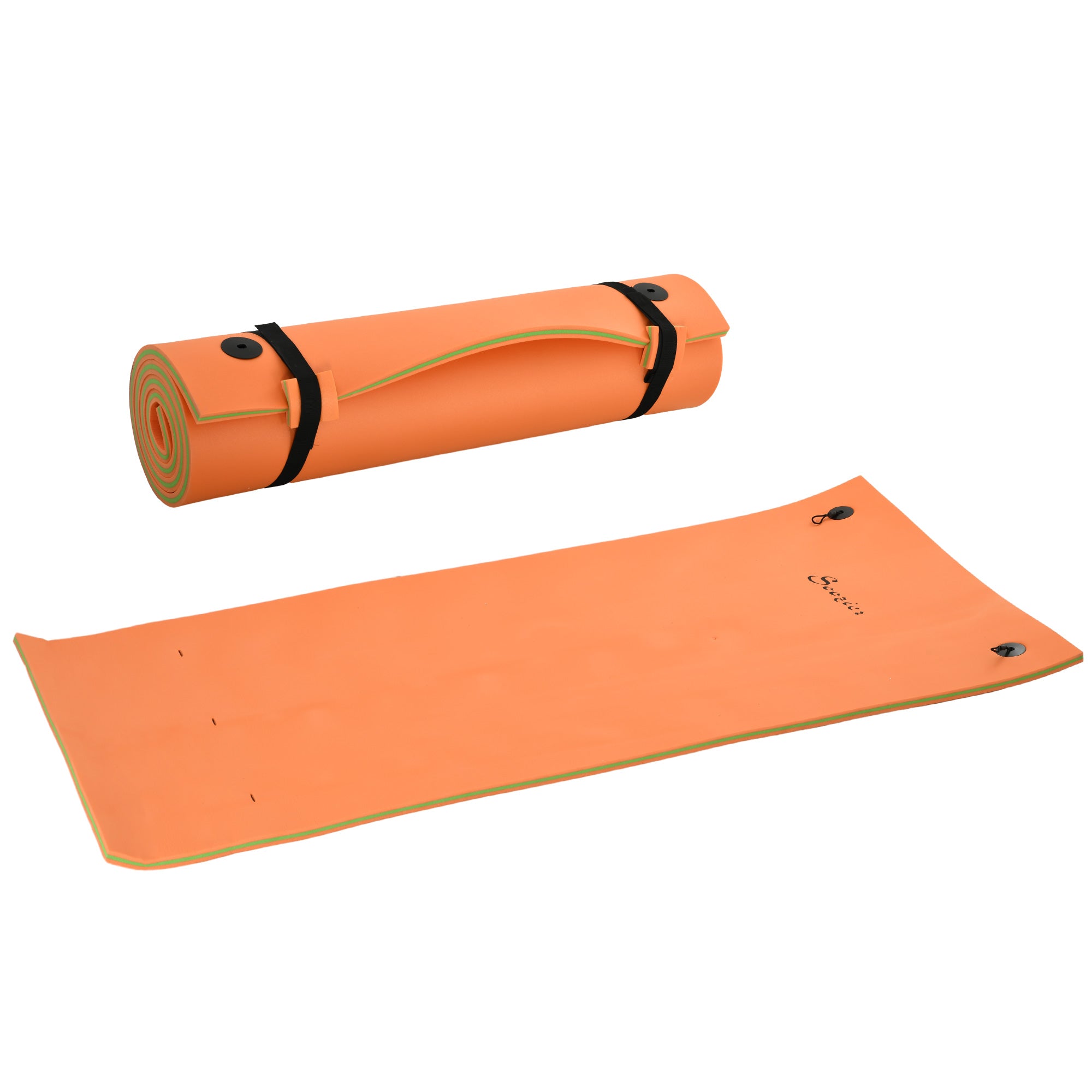 10' x 5' Roll-Up Pool Float Pad Water Floating Mat for Lake, Ocean, Pool Playing, Relaxing &; Recreation, Orange Water Sports & Boating Supplies at Gallery Canada