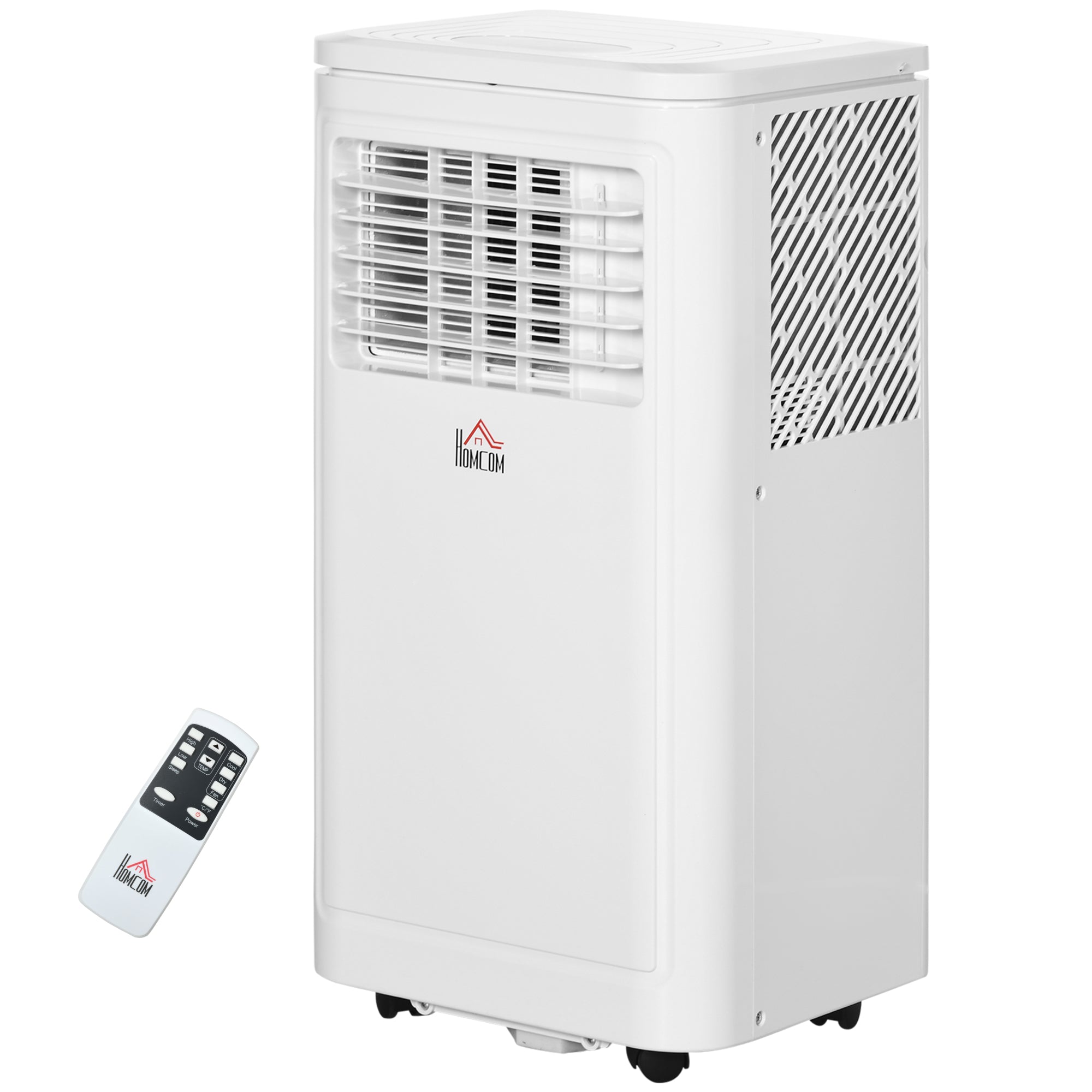 8000 BTU Portable Air Conditioner with Cooling, Dehumidifier, Remote Control, 24-Hour Timer, Window Mount Kit, Cream Air Purifiers Cream at Gallery Canada
