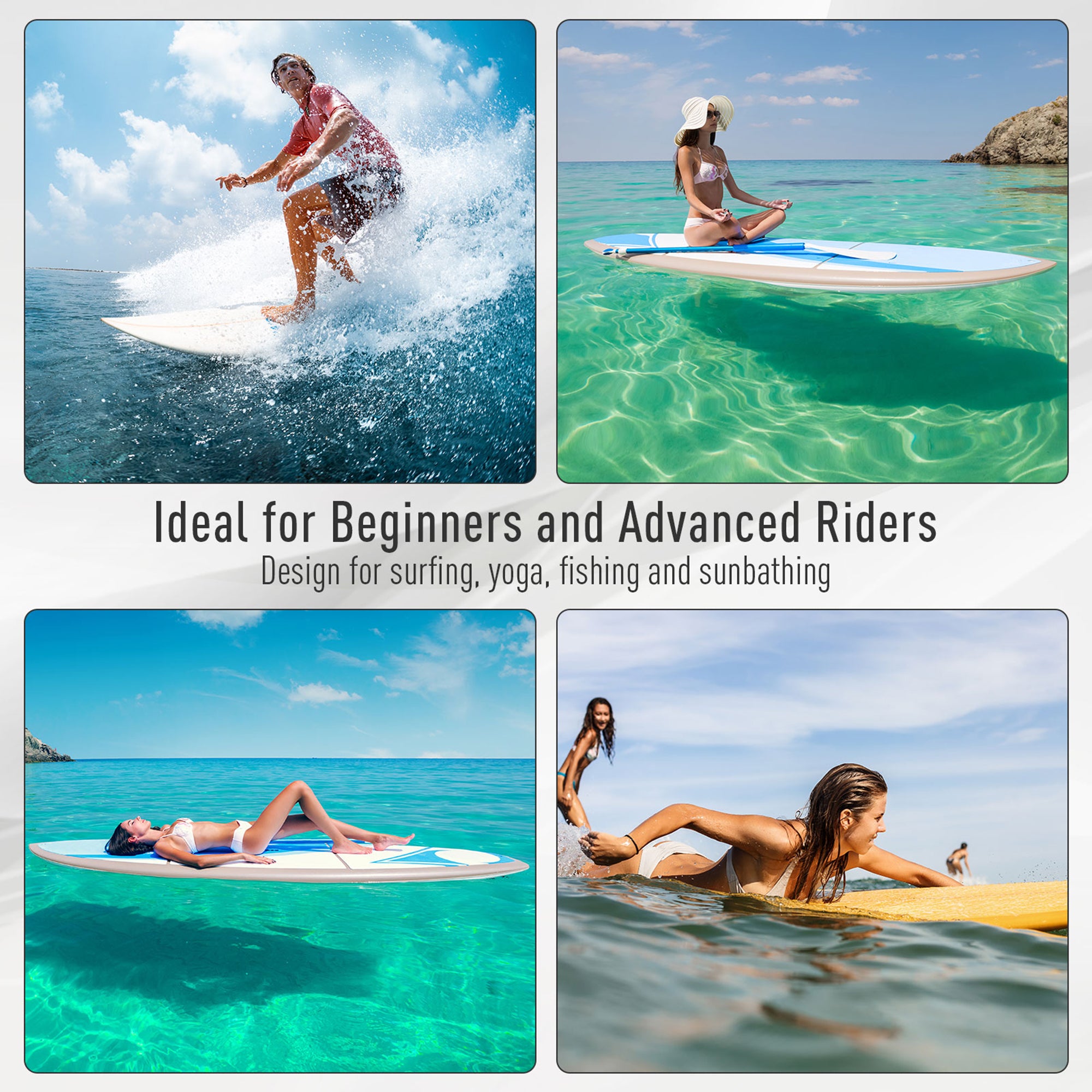 Inflatable Paddle Board, 120''×30