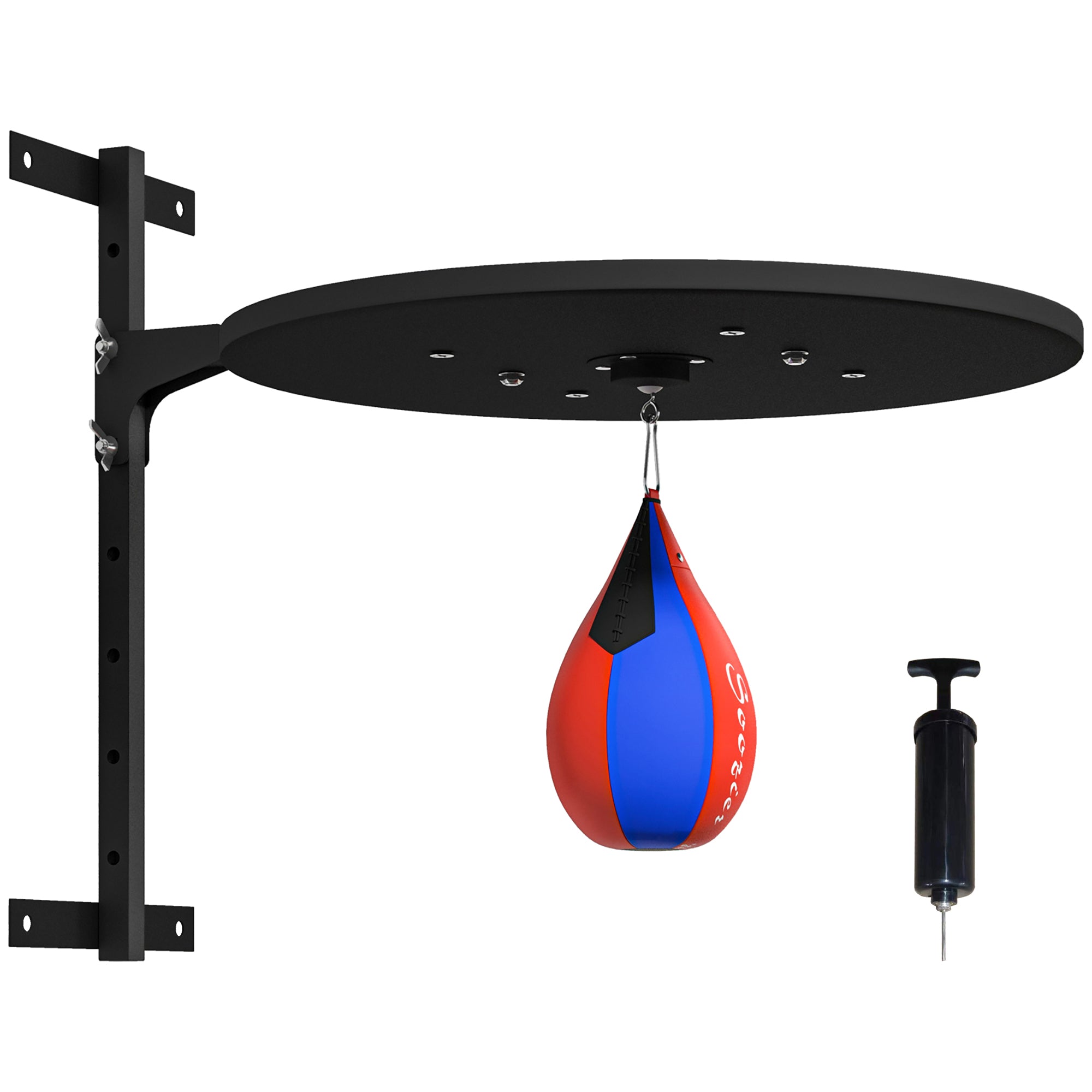 Wall Mounted Speed Bag Platform, Height Adjustable Punching Bag Training Kit More-Strength Training Equipment at Gallery Canada