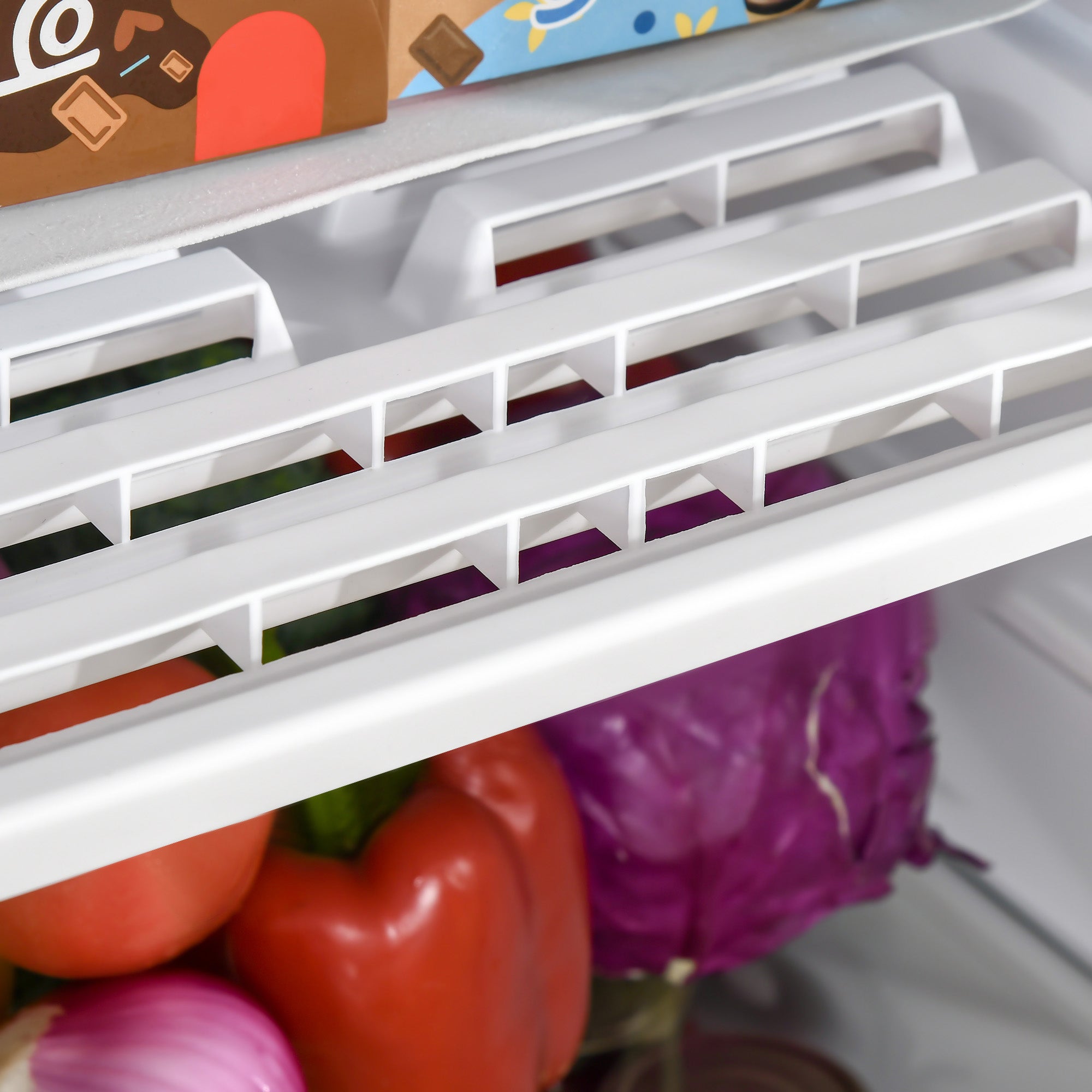 Compact Refrigerator, Mini Fridge with Freezer, Adjustable Shelf, Mechanical Thermostat and Reversible Door, Black Small Kitchen Appliances at Gallery Canada