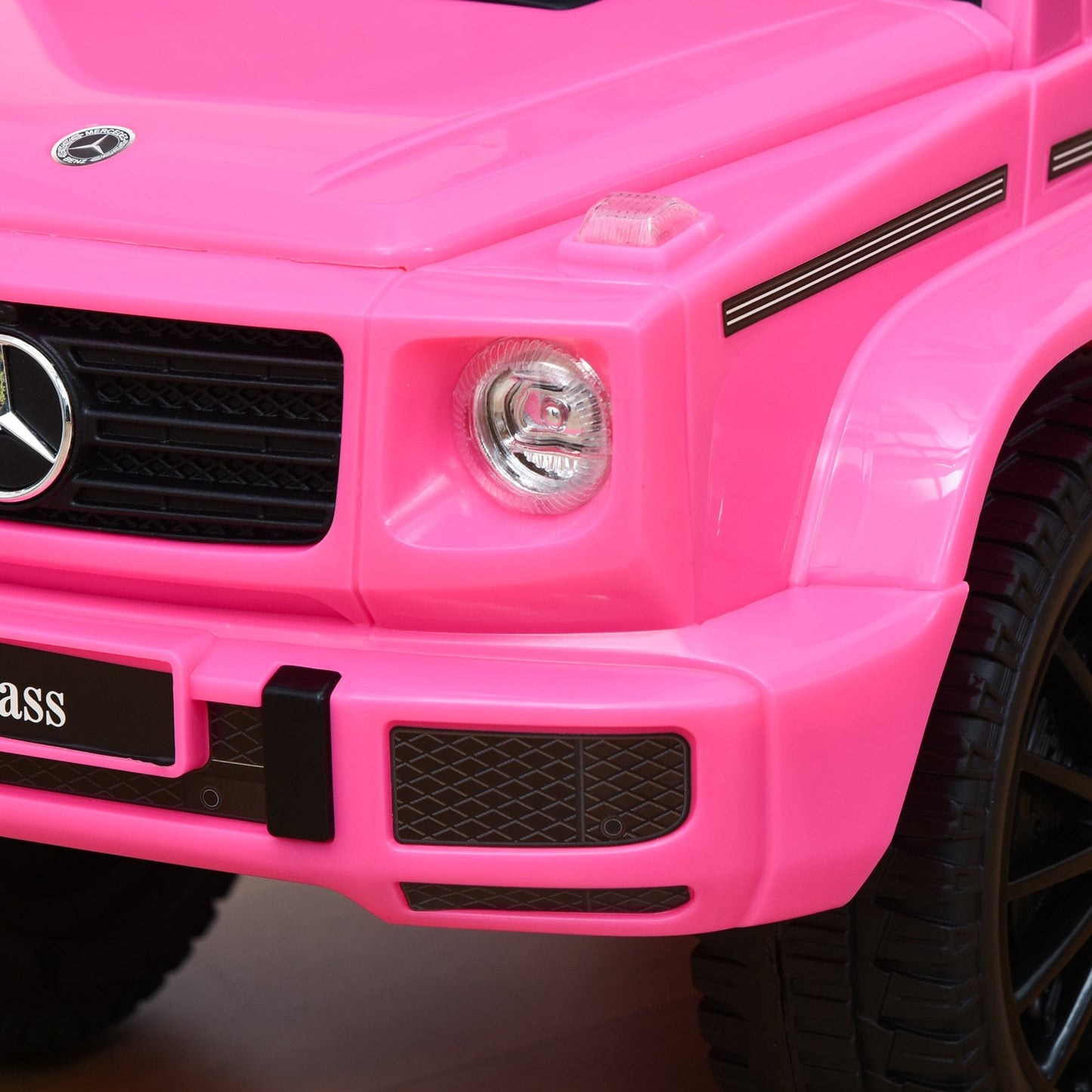 Compatible Baby Toddler Push Car Foot-to-Floor Ride-On Wheel Mercedes-Benz G350 Licensed Pink Push Cars for Toddlers   at Gallery Canada