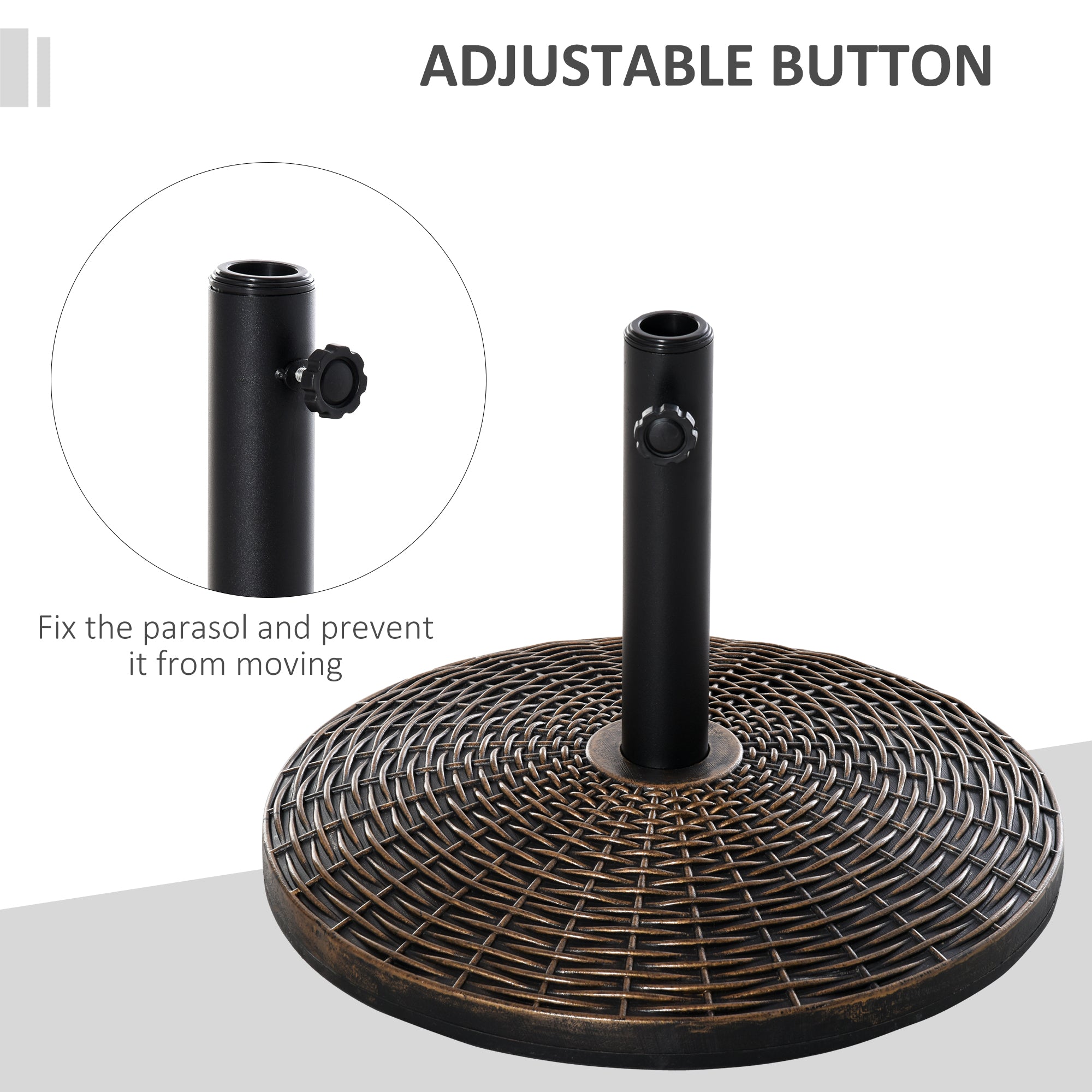 55 lbs Patio Umbrella Base 21