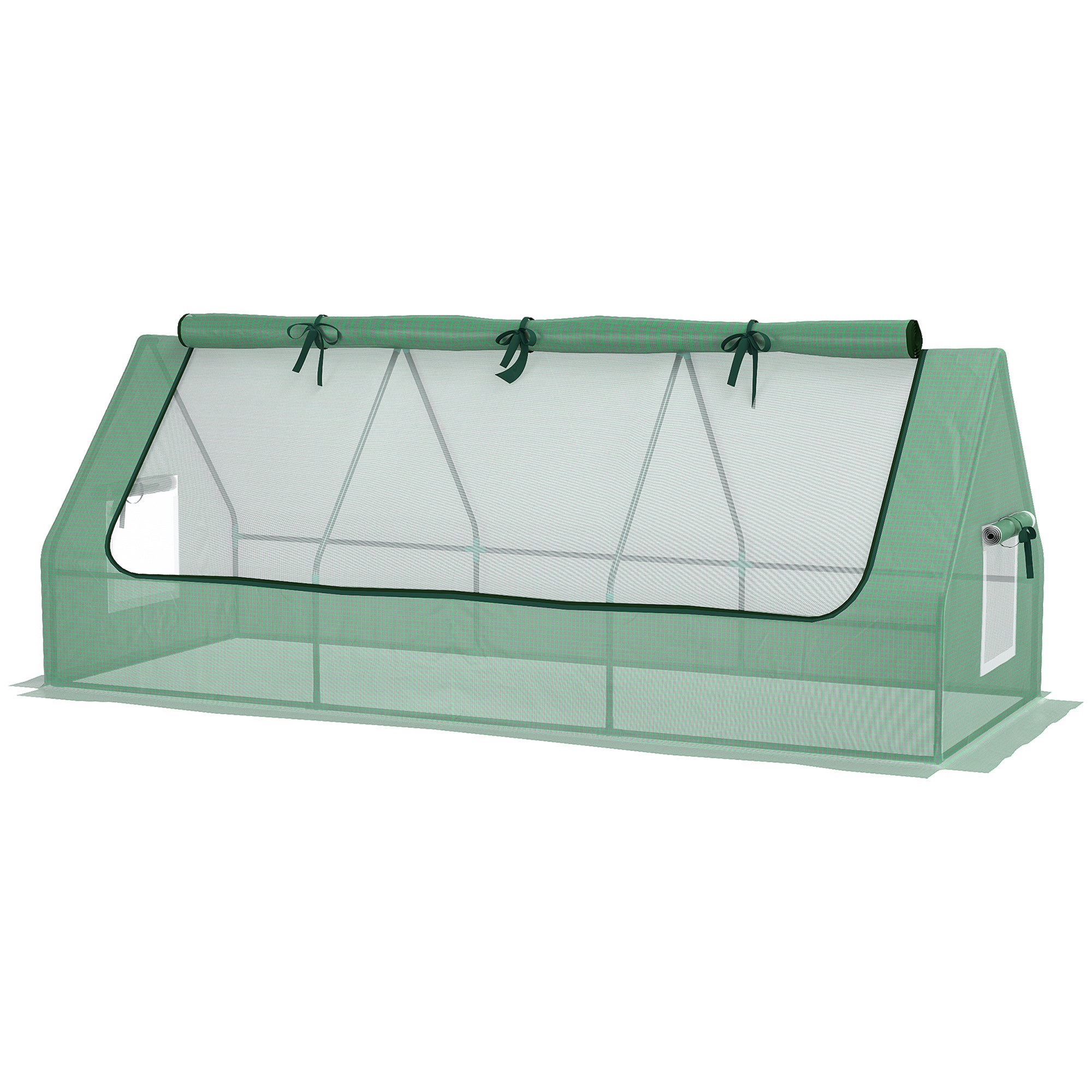 Portable Mini Greenhouse with Mesh Windows for Indoor and Outdoor, 94.5