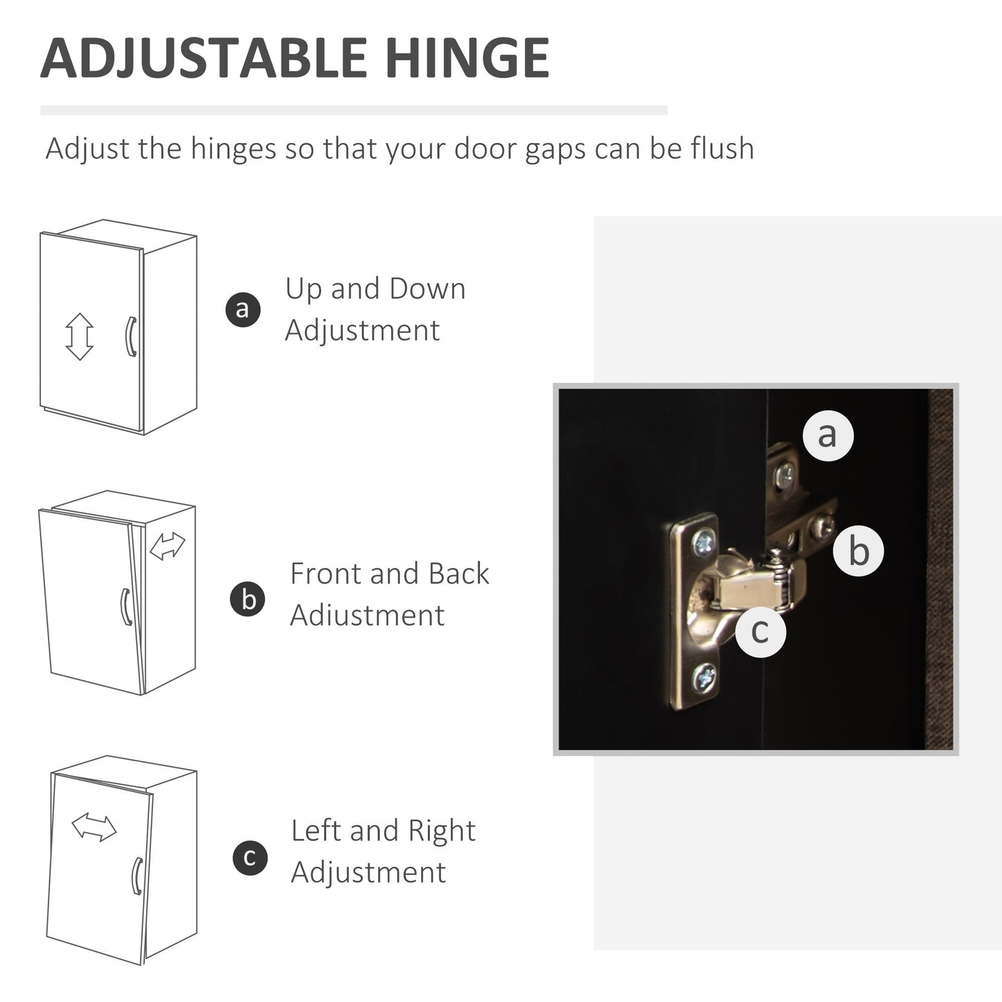 5-Drawer Vertical Filing Cabinet with Door, Adjustable Shelf, Wheels, Black Storage Cabinets   at Gallery Canada