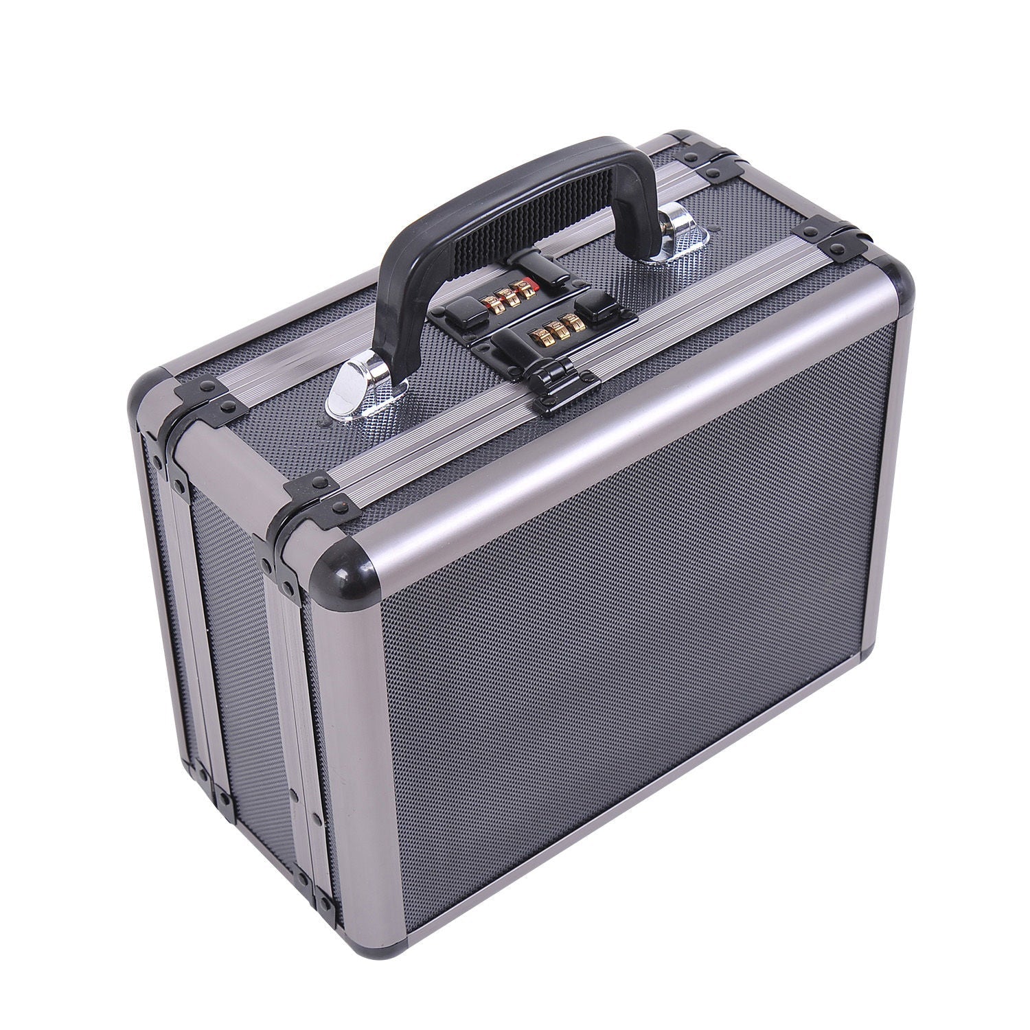 Double Locking Sided Protector Safe Storage Box with Code Set, Black Safes   at Gallery Canada