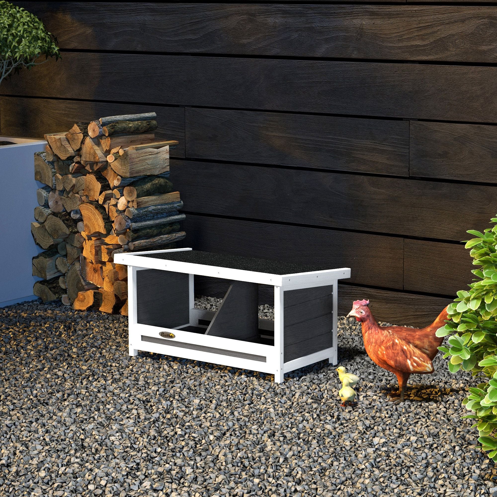 Nesting Boxes for Chickens, Chicken Coop Accessories with Asphalt Roof for Indoor Outdoor Use, Up to 2 Hens Chicken Coops at Gallery Canada