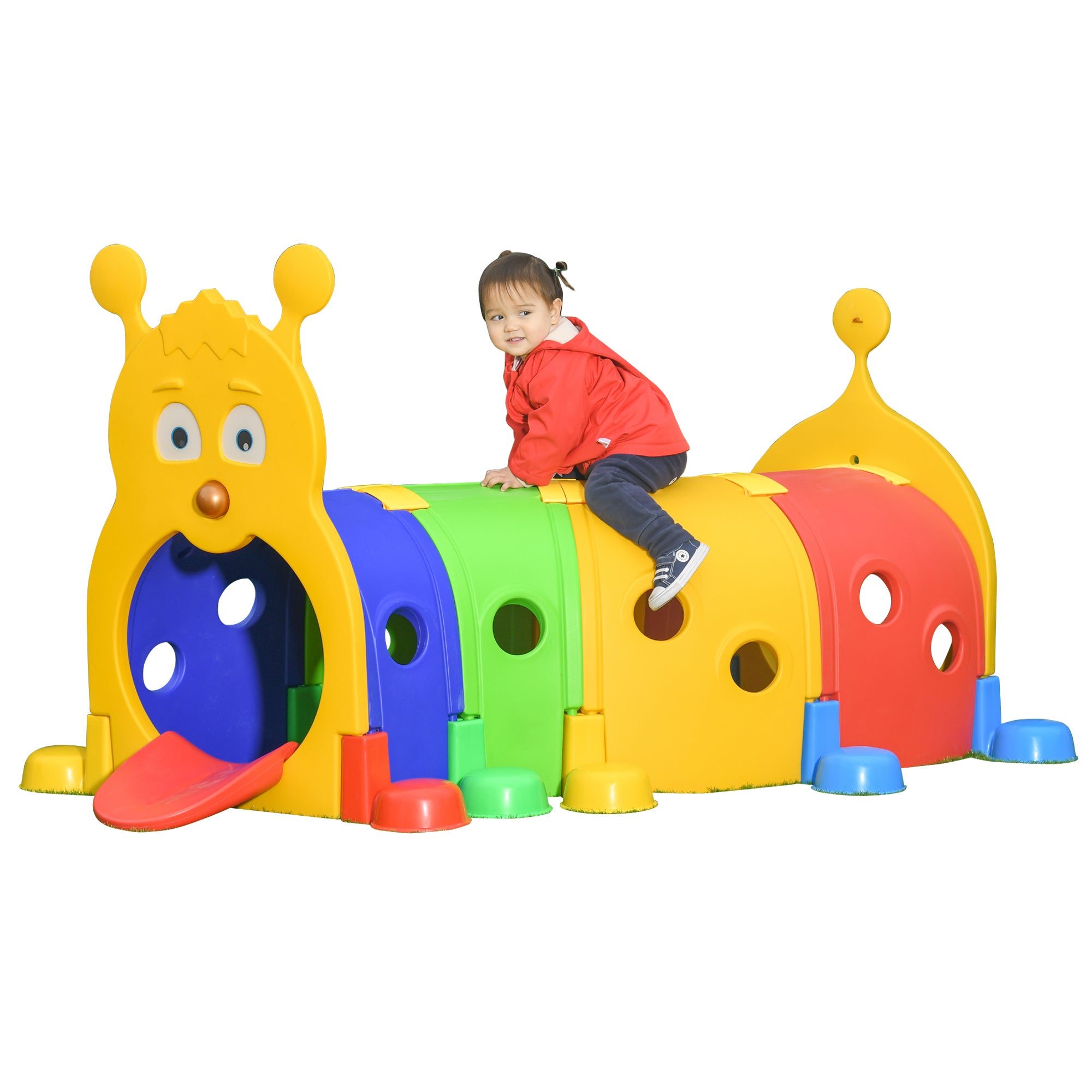 Lion Design Tunnel for Kids to Crawl Through, for 3-6 Years, Multicoloured Children's Play Tunnels at Gallery Canada