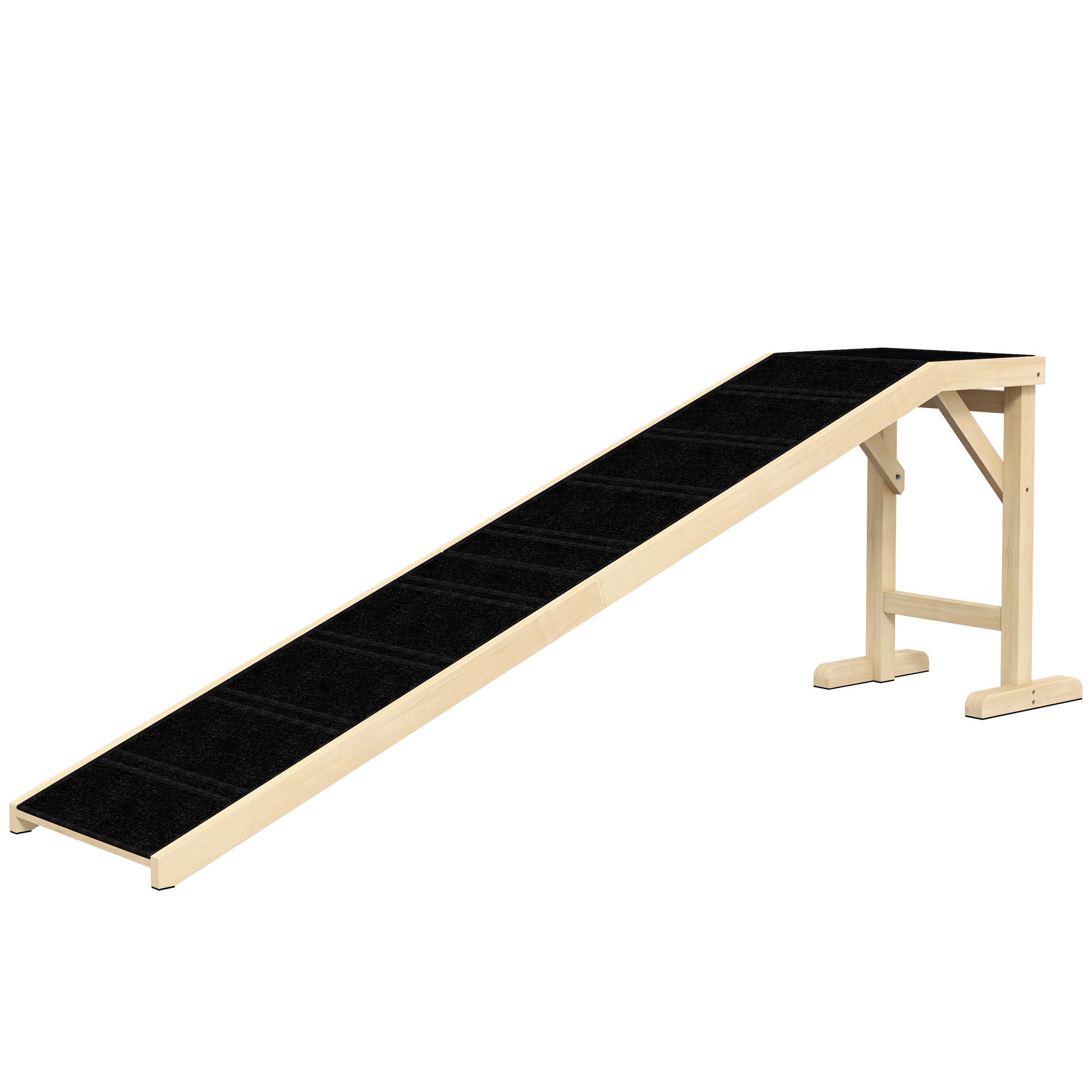 Pet Ramp Bed Steps for Dogs Cats Non-slip Carpet 74