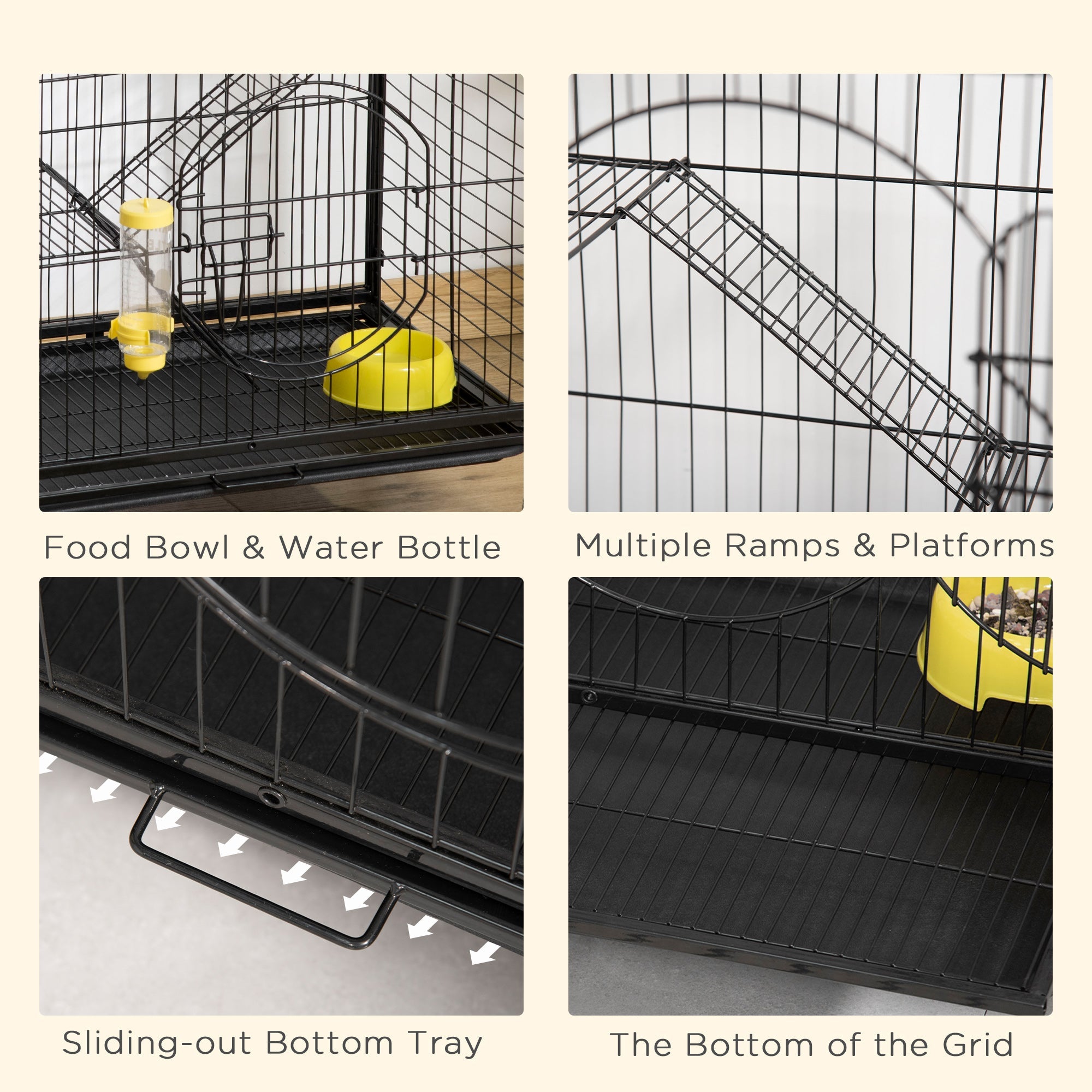 Rolling Small Animal Cage 36.6