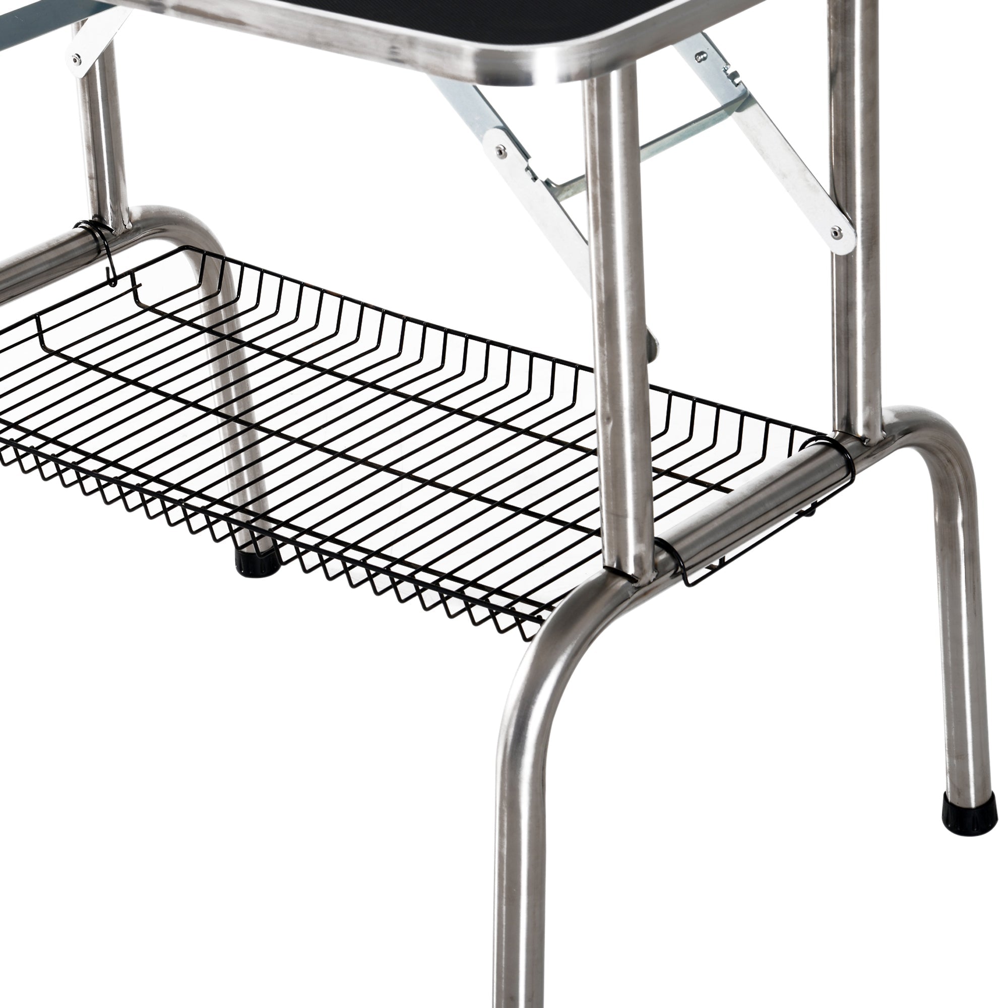 36-inch Dog Grooming Table Stainless Steel QUALITY GUARANTEED with Adjustable Arm and Basket Dog Grooming Tables   at Gallery Canada