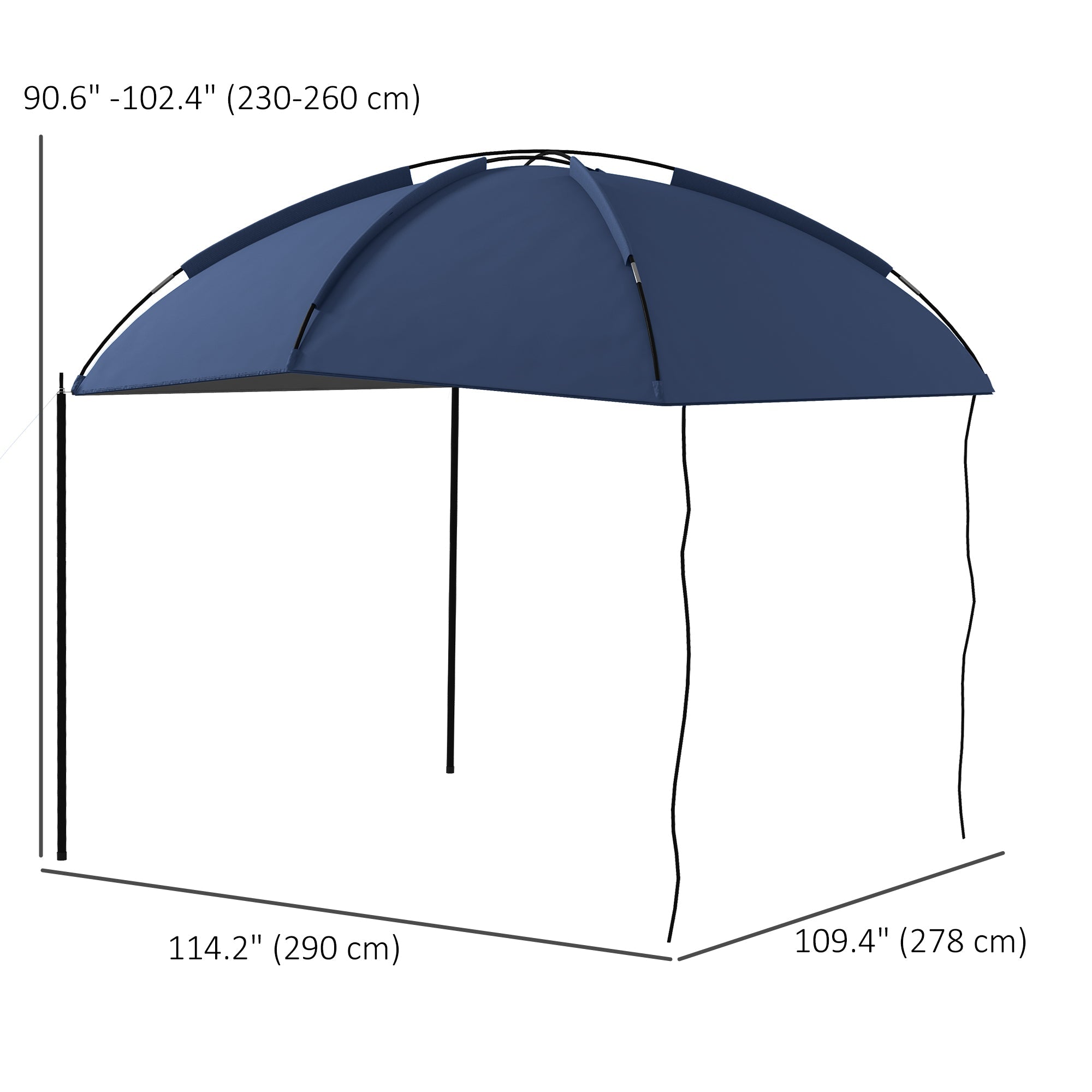 SUV Awning Tailgate Tent, Portable Rooftop Car Awning, for Truck, RV, Van, Trailer and Overlanding Camping Camping Tents   at Gallery Canada