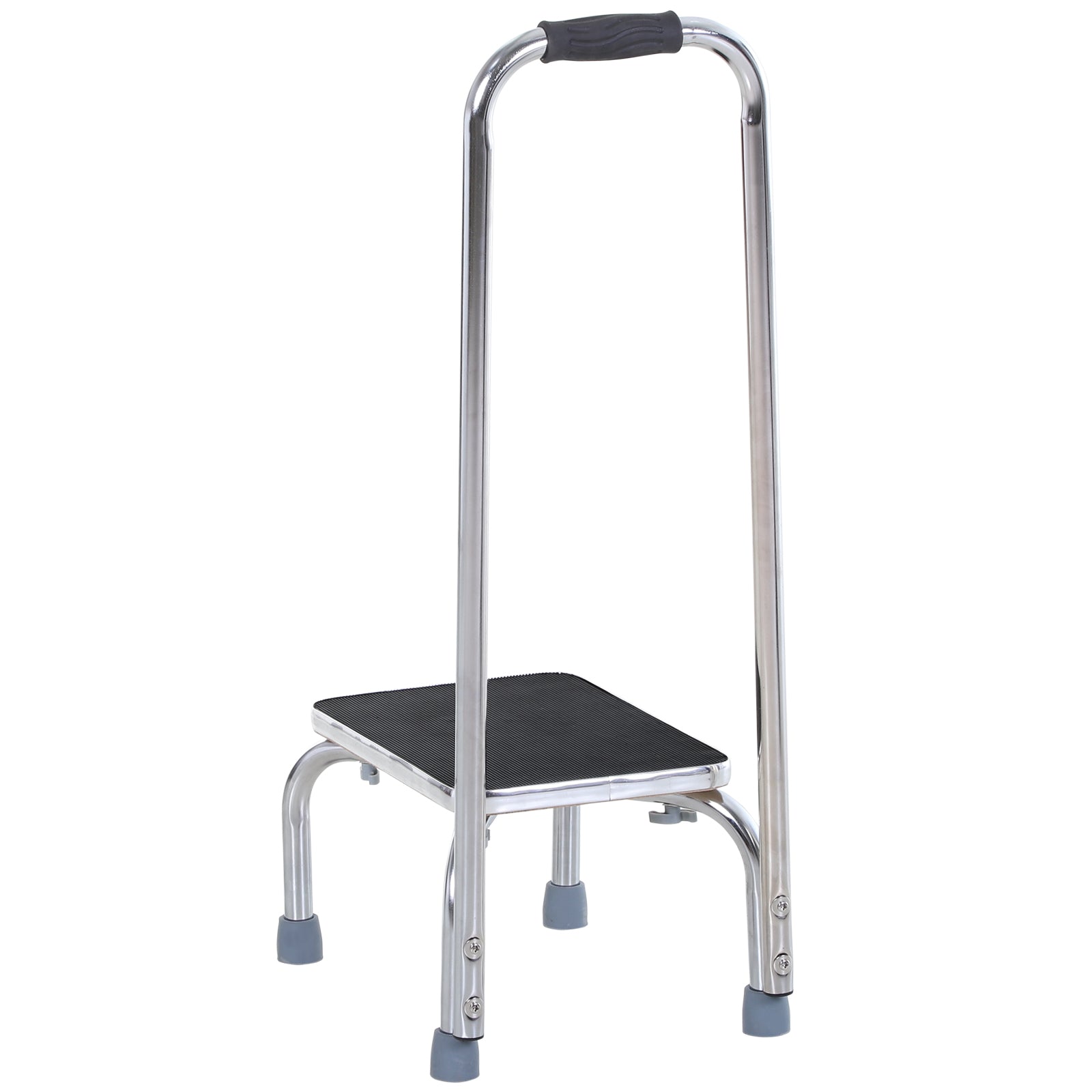 Step Stool with Handle for Adults and Seniors, Heavy Duty Metal Foot Step Stool for Elderly, Portable Stool with Anti-slip Design Ladders   at Gallery Canada