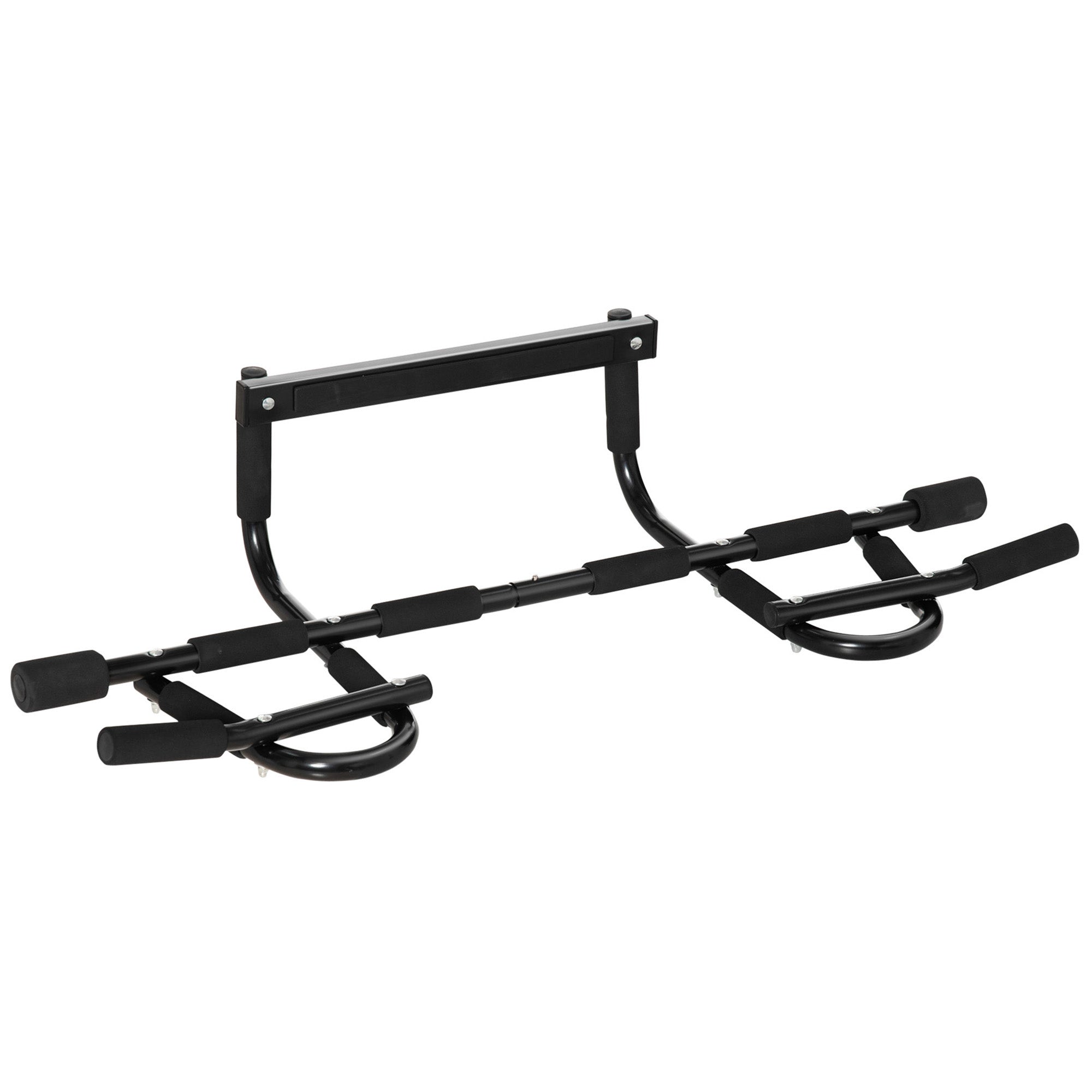 Doorway Pull Up Bar, Multifunctional Chin Up Bar, Door Exercise Equipment for Home Gym Pull Up Bars Black  at Gallery Canada