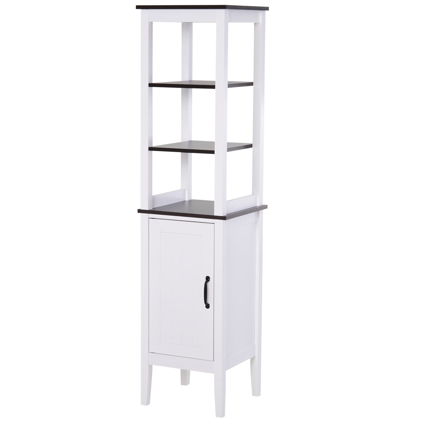 Tall Bathroom Cabinet Cupboard Storage Unit White Freestanding Shower Shelves Bathroom Cabinets Multi Colour  at Gallery Canada