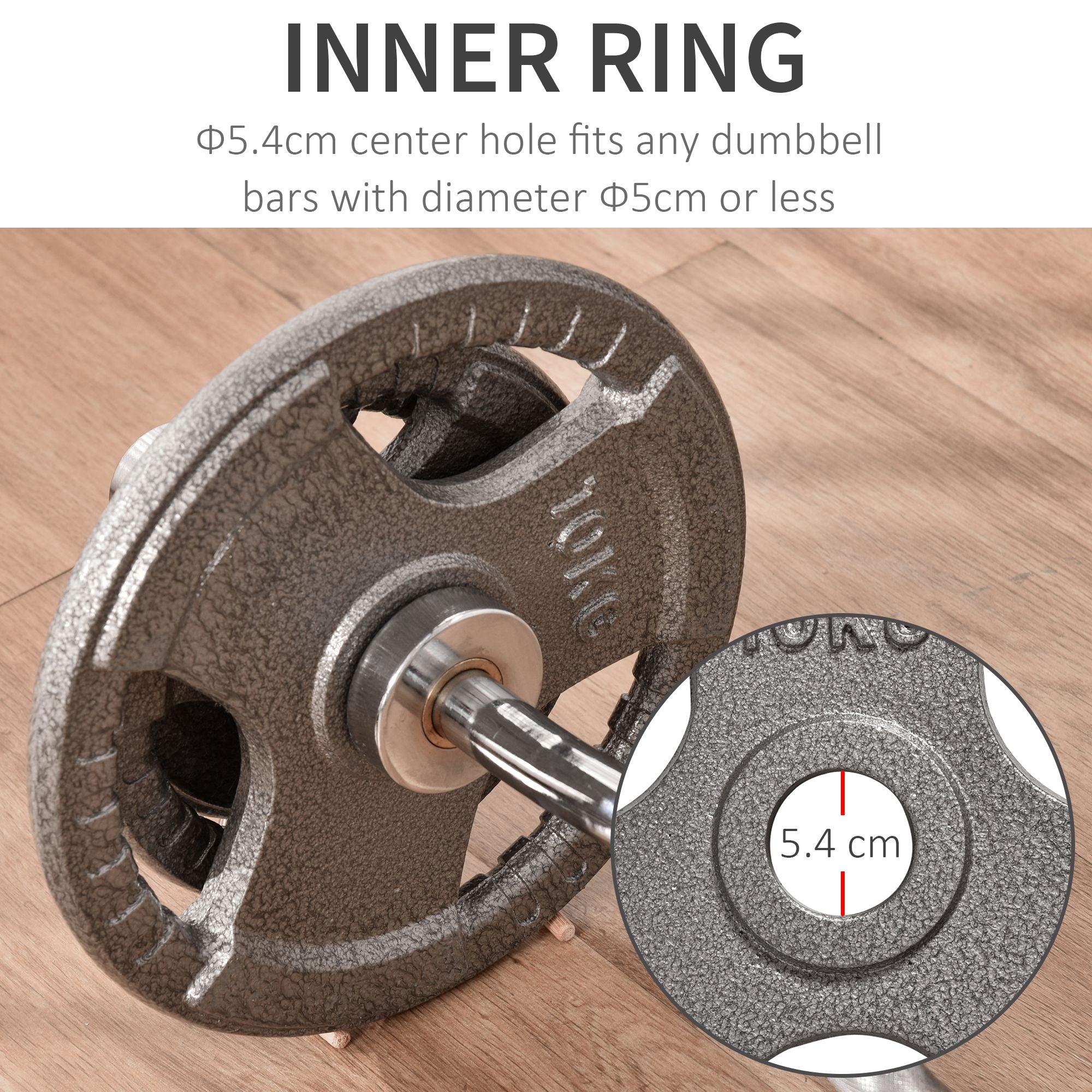6 PCS Weight Plates Grip Plate Sets for Strength and Crossfit and Weightlifting Training, Barbell Weight Set for Home, 77 Lbs Total Dumbbells & Barbells at Gallery Canada