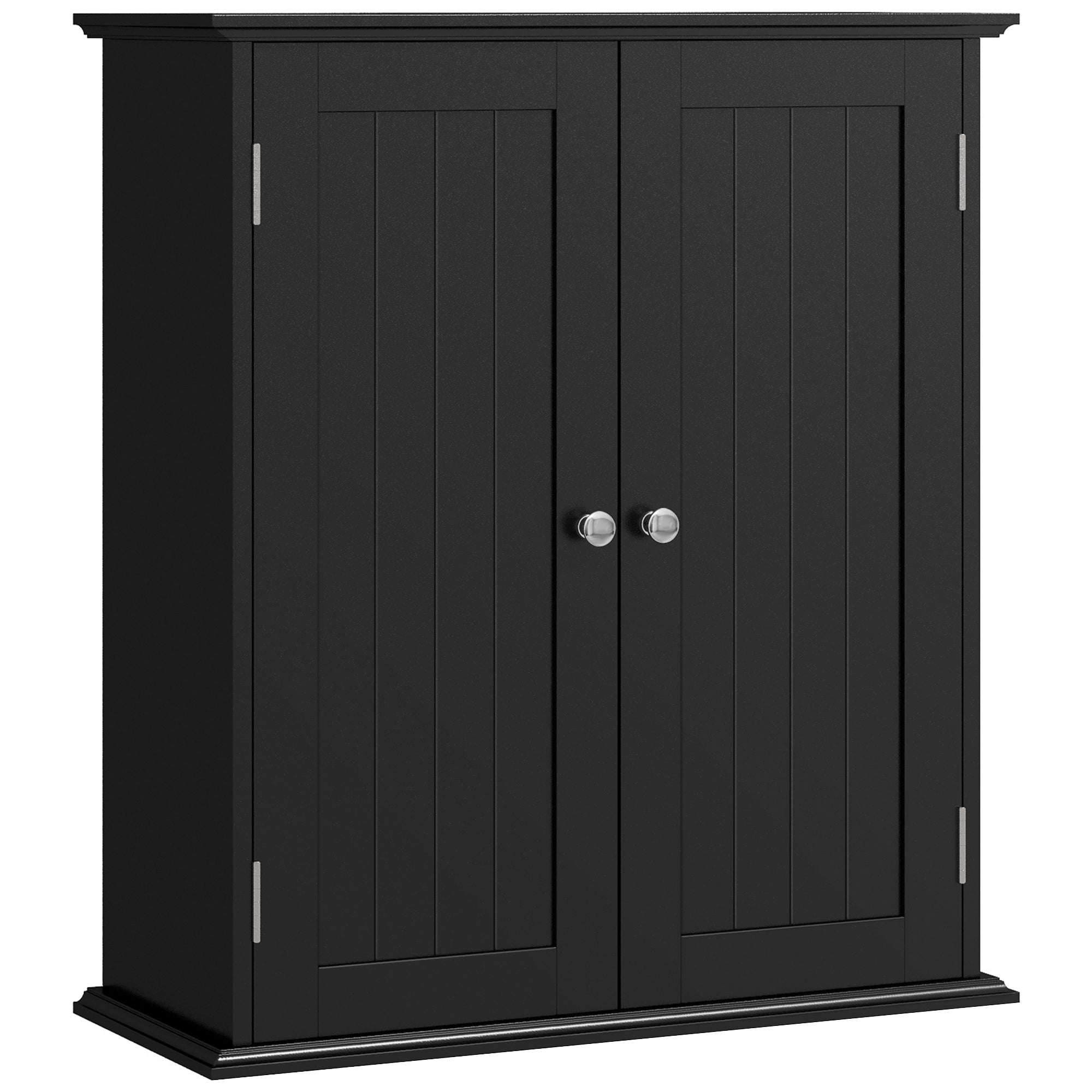 Bathroom Medicine Cabinet, Wall Cabinet with 2 Doors and Adjustable Shelf, Space Saver Over Toilet Cabinet Wall Mounted Cabinets at Gallery Canada