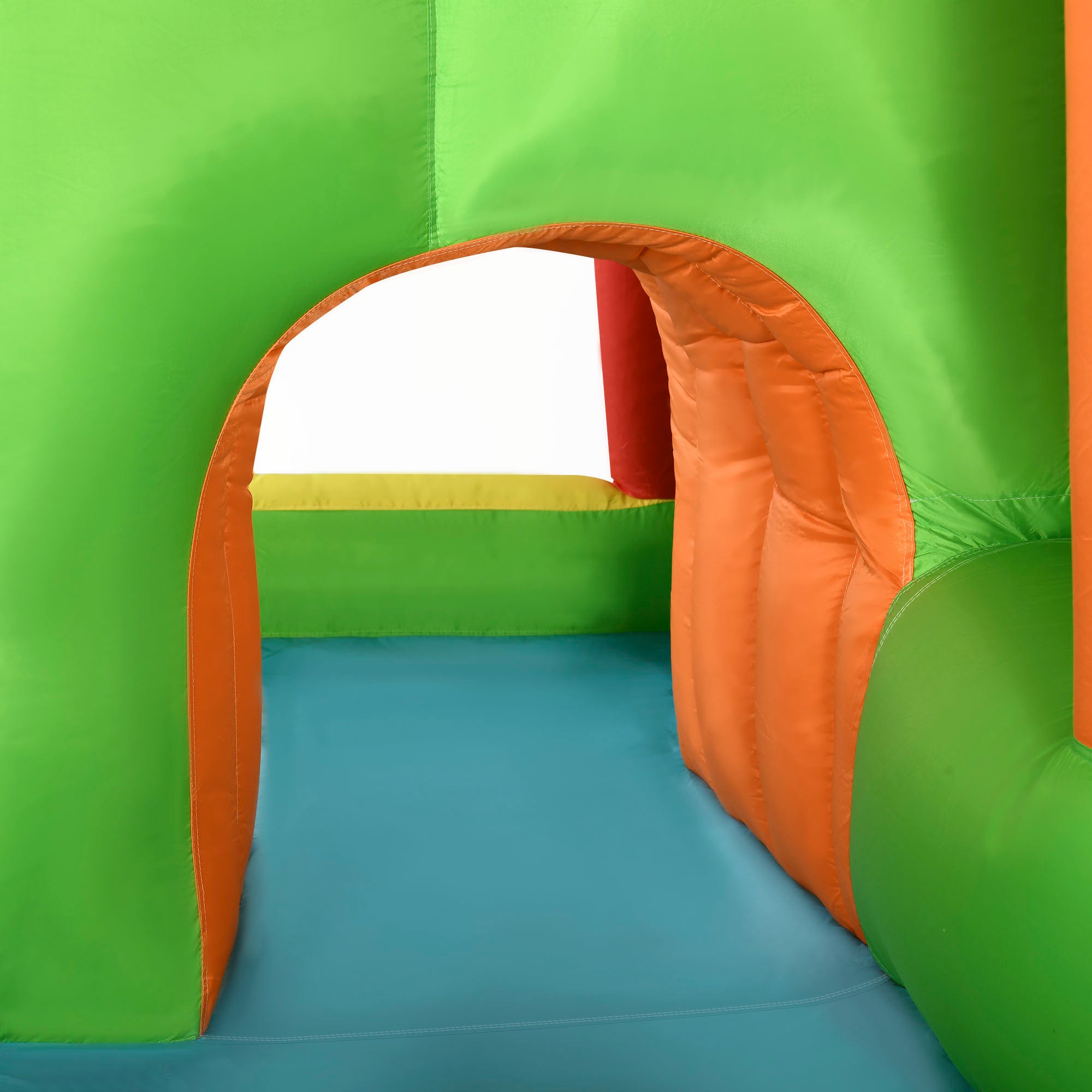 Extra Large 8-in-1 Bouncy Castle for Kids, Inflatable Water Slide Bounce House, Includes Slide, Trampoline, Pool, Water Gun, Ball-target, Boxing Post, Tunnel with Carry Bag, 750W Air Blower Inflatables at Gallery Canada