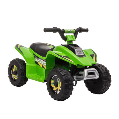 Kids Ride on ATV, 6V Battery Powered Quad Car with Forward, Reverse Switch, for Boys Girls 18-36 Months, Green Electric Toy Cars   at Gallery Canada