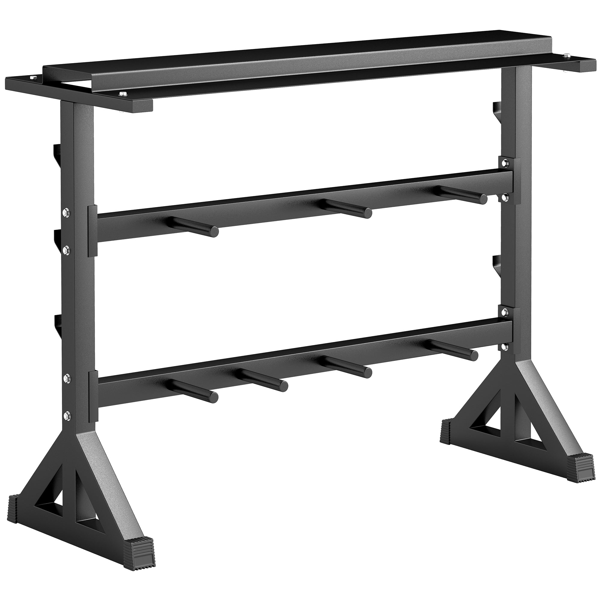 1100LBS Capacity Weight Rack, Weight Plate Rack, and Dumbbell Rack for Home Gym Storage Accessories at Gallery Canada