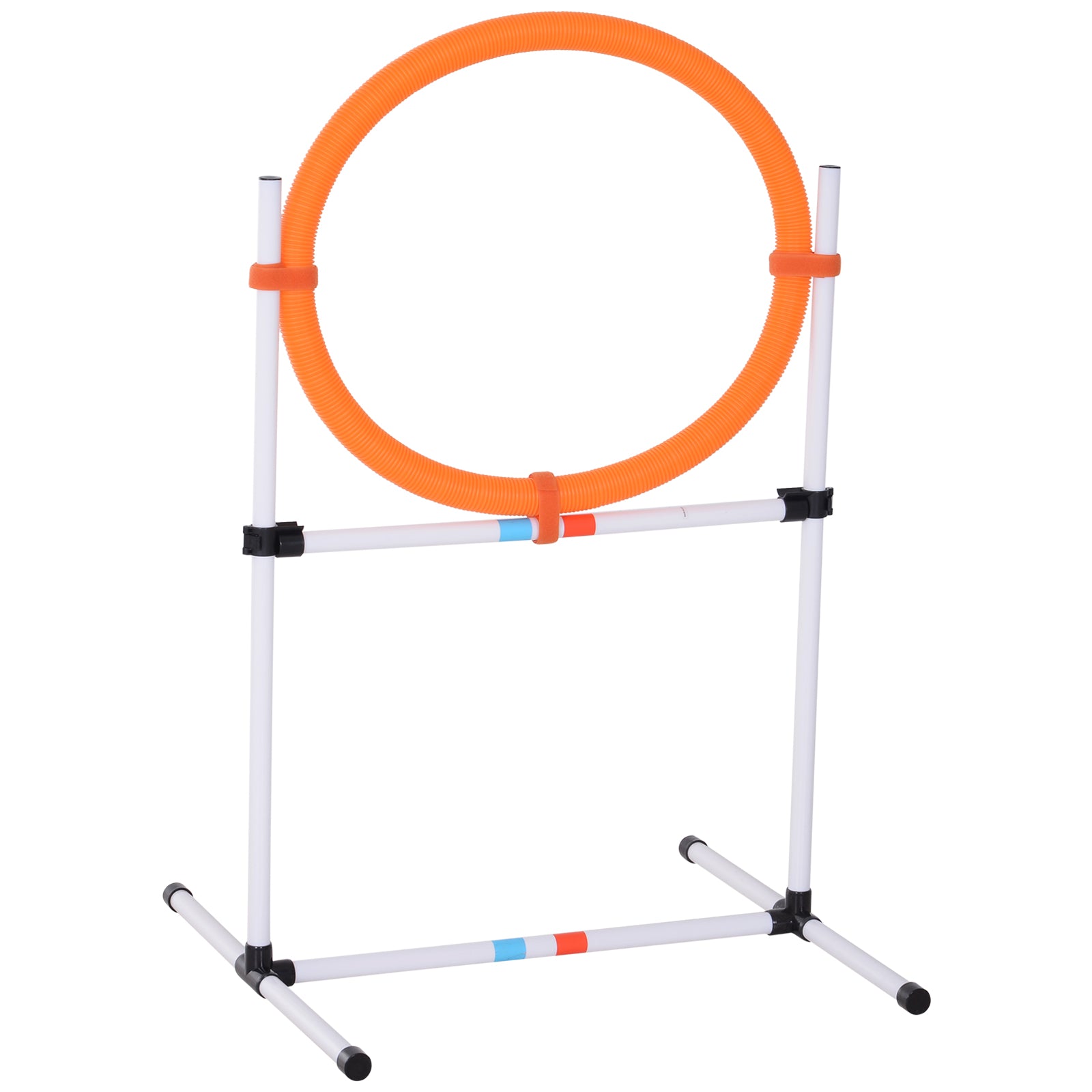 2-in-1 Dog Obstacle Training Agility Equipment Tire Jump Ring/Hurdle Bar with a Simple &; Easy Setup &; Storage Bag Dog Agility Training Equipment at Gallery Canada