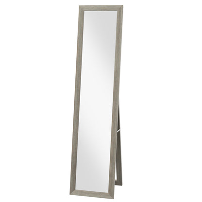 15" x 62" Full Length Mirror for Bedroom, Free Standing Dressing Mirror, Wall Mirror for Living Room, Grey Full Length Mirrors   at Gallery Canada