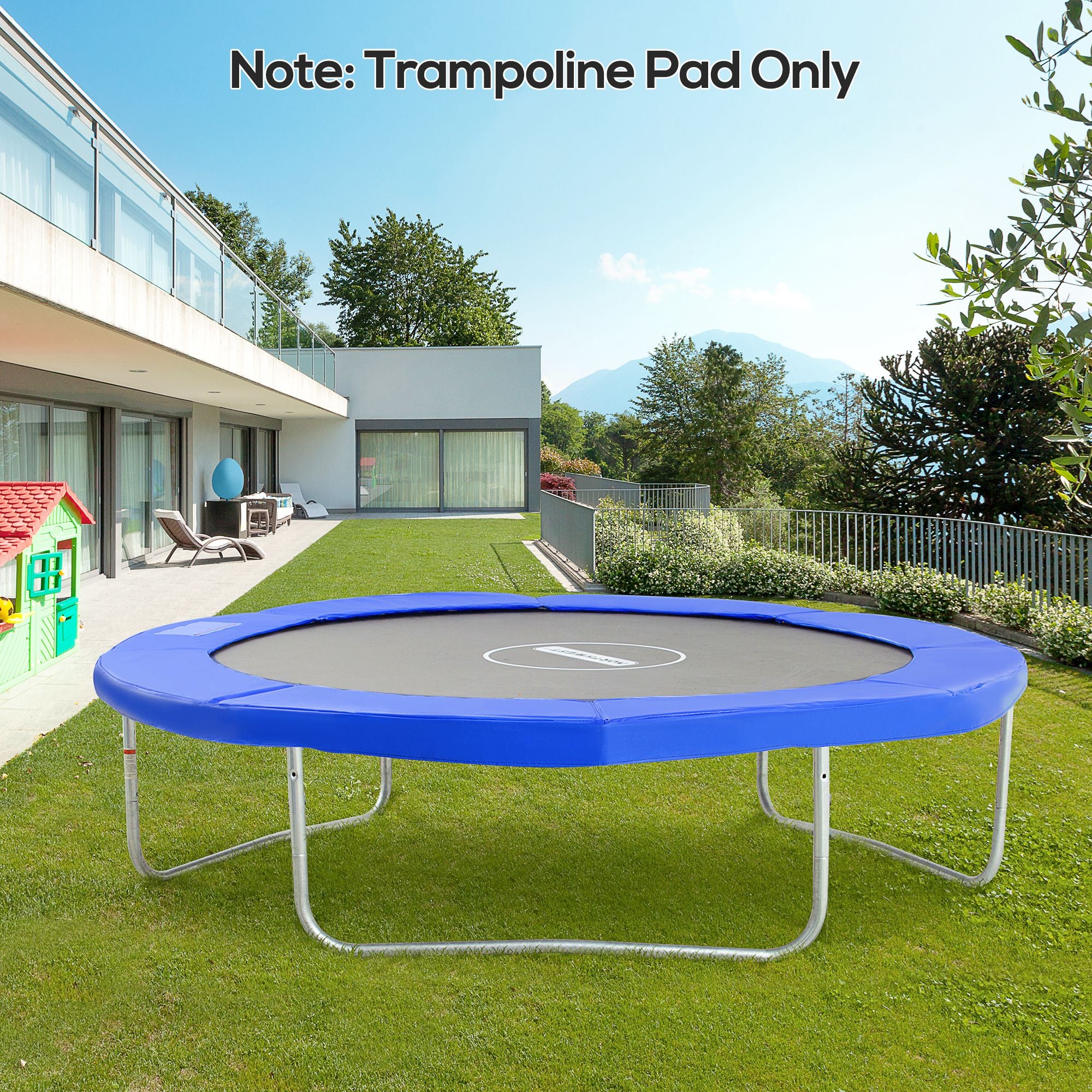 Φ10ft Trampoline Replacement Safety Pad Trampoline Pad Waterproof Spring Cover Blue Trampolines at Gallery Canada