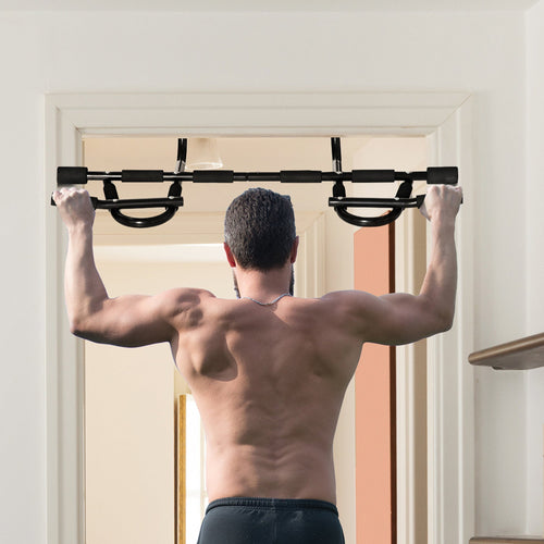 Doorway Pull Up Bar, Multifunctional Chin Up Bar, Door Exercise Equipment for Home Gym