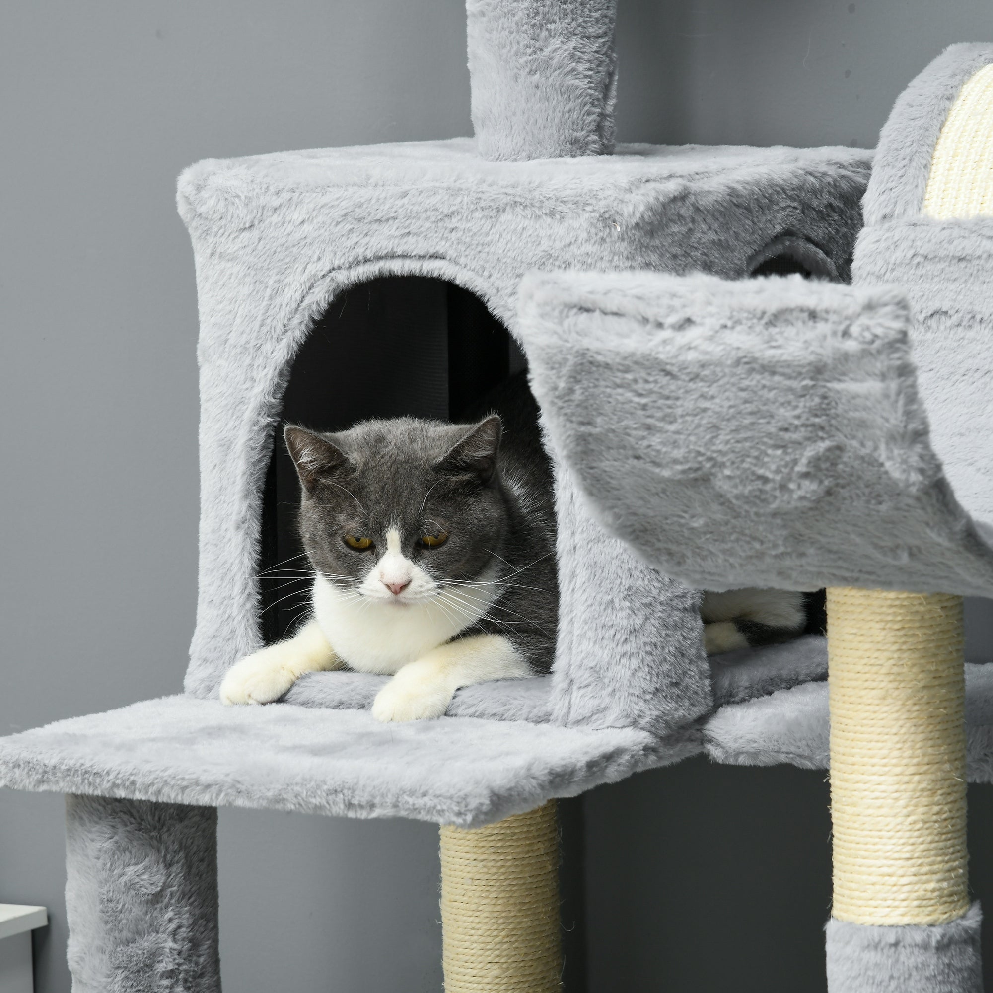 Tall Cat Tree for Indoor Cats, 70