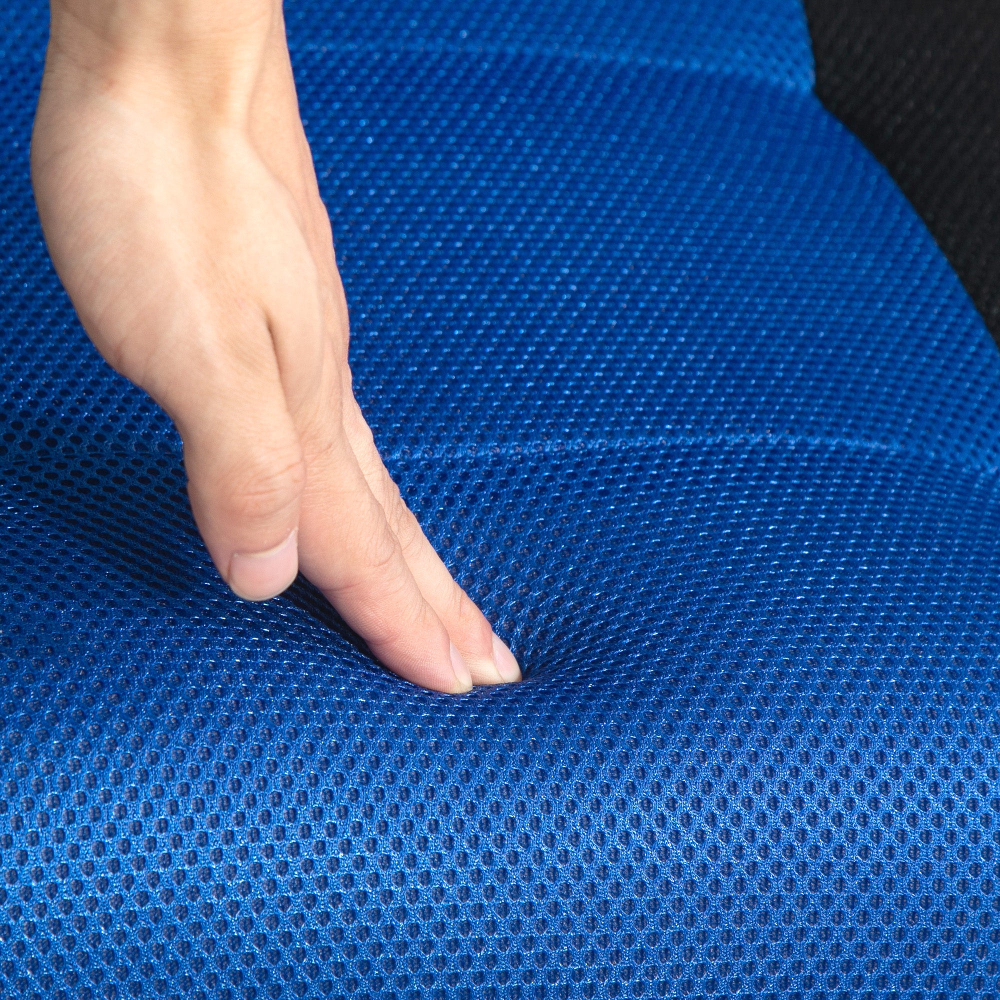 Folding Floor Chair for Adults Teens, 360 Degree Swivel Gaming Chair, 6 Positions Adjustable Lazy Sofa, Blue 2-Seater Sofas at Gallery Canada