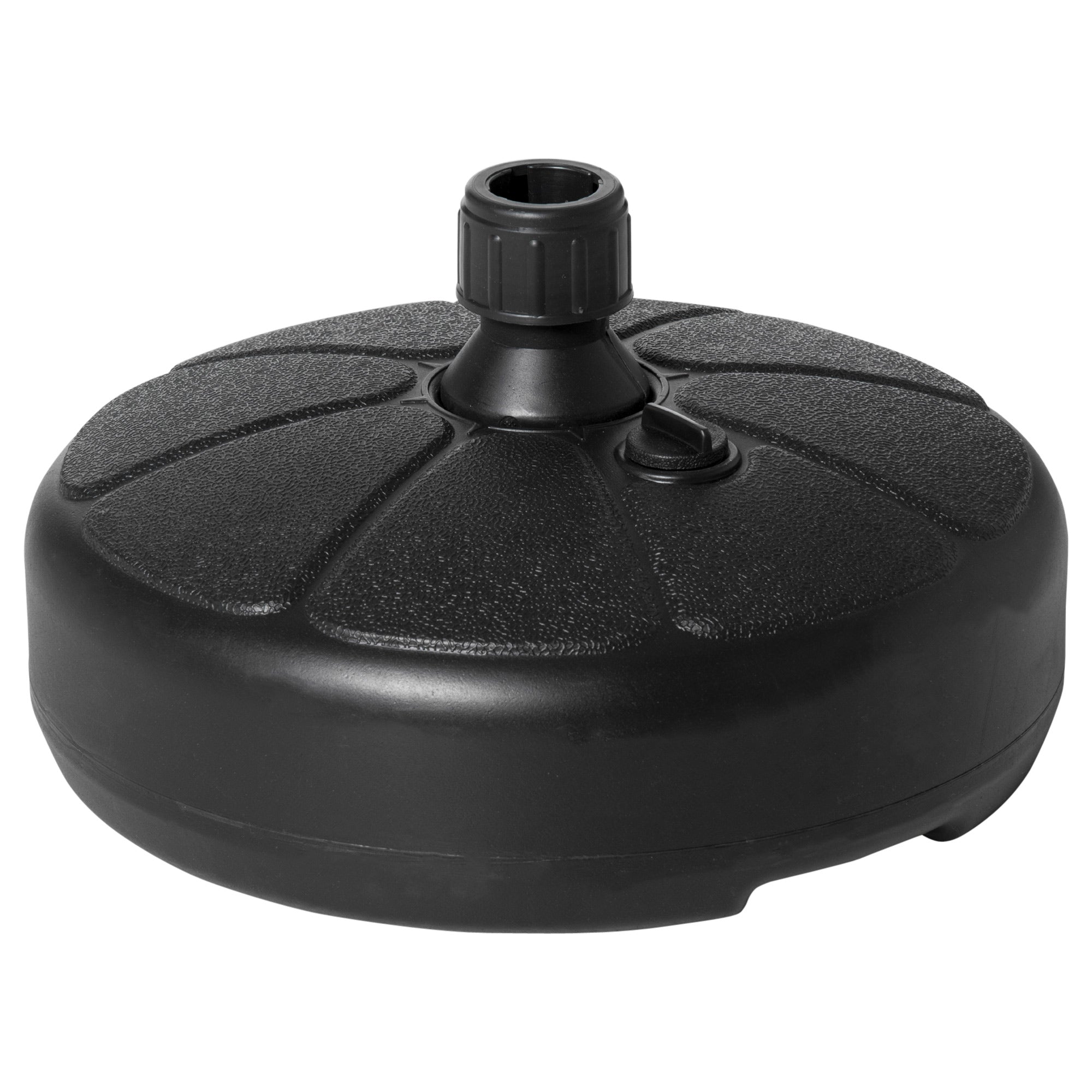 Patio Umbrella Base, Round Umbrella Stand, Water or Sand Filled, Garden Umbrella Holder for 1.26