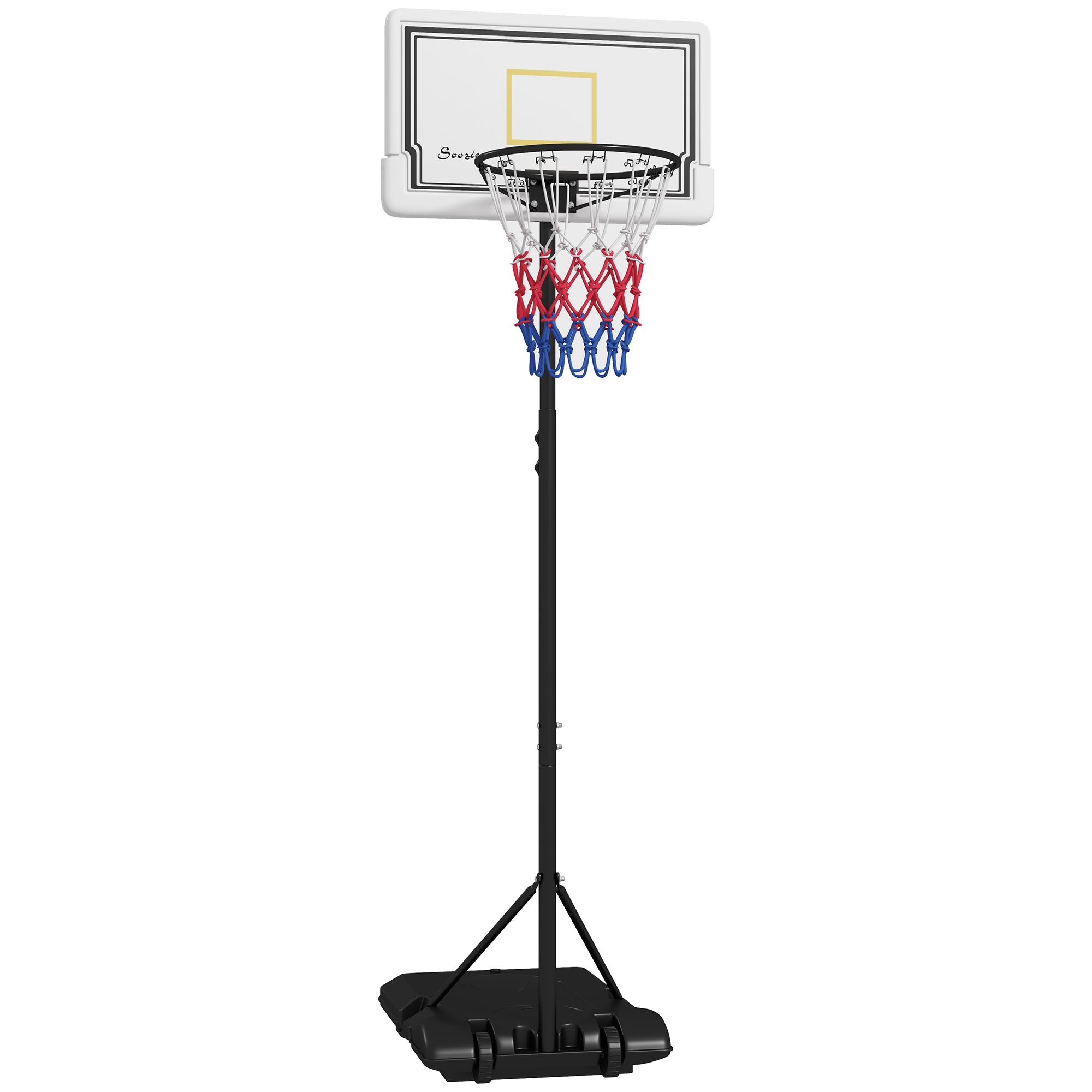 6-7ft Portable Basketball Hoop, Basketball Goal with Wheels and Fillable Base, for Teenagers Youth Adults Basketball at Gallery Canada