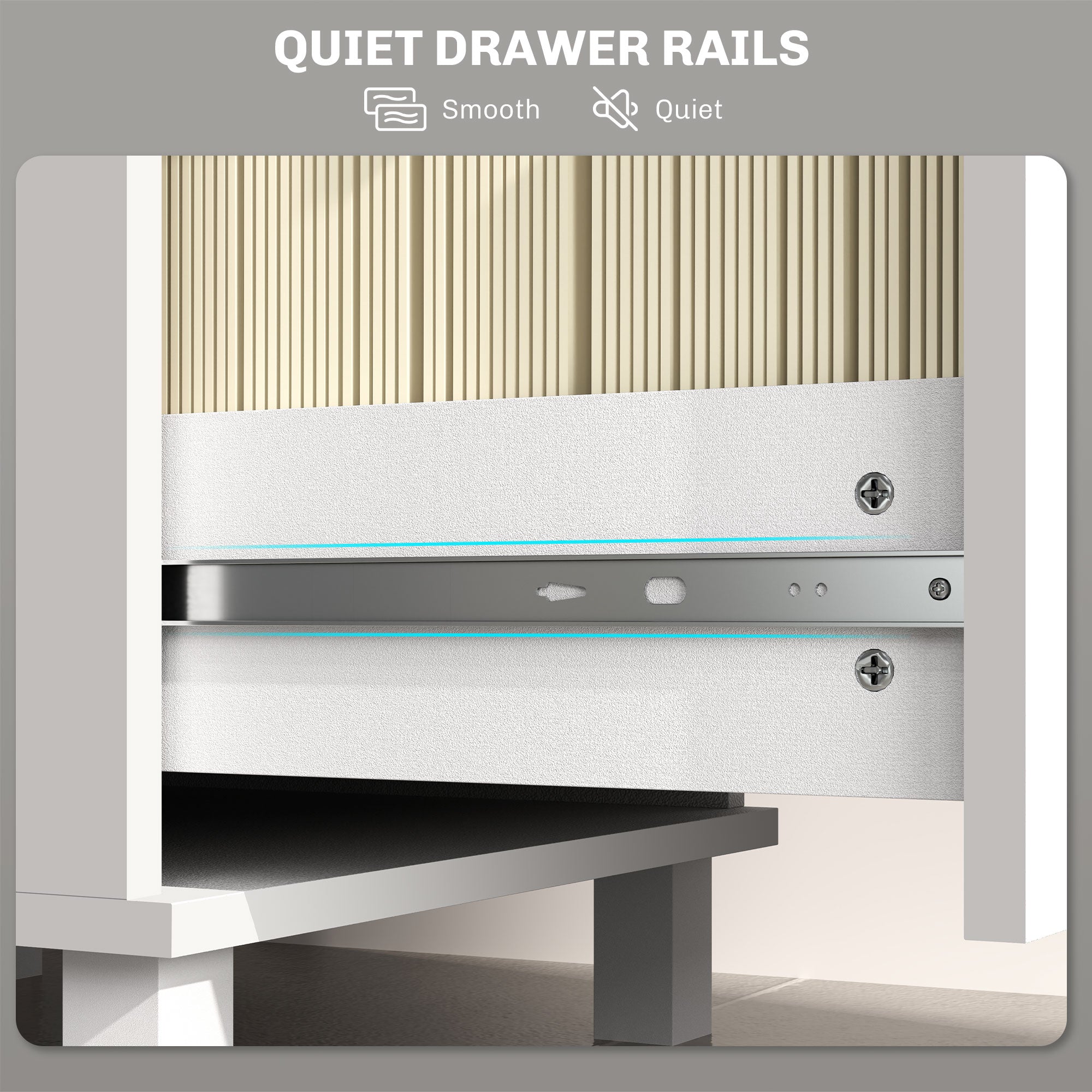 4 Drawer File Cabinet with Lock, Office Filing Cabinet, A4 Letter Size, Hanging File Folders, White Office Cabinets & Cupboards at Gallery Canada