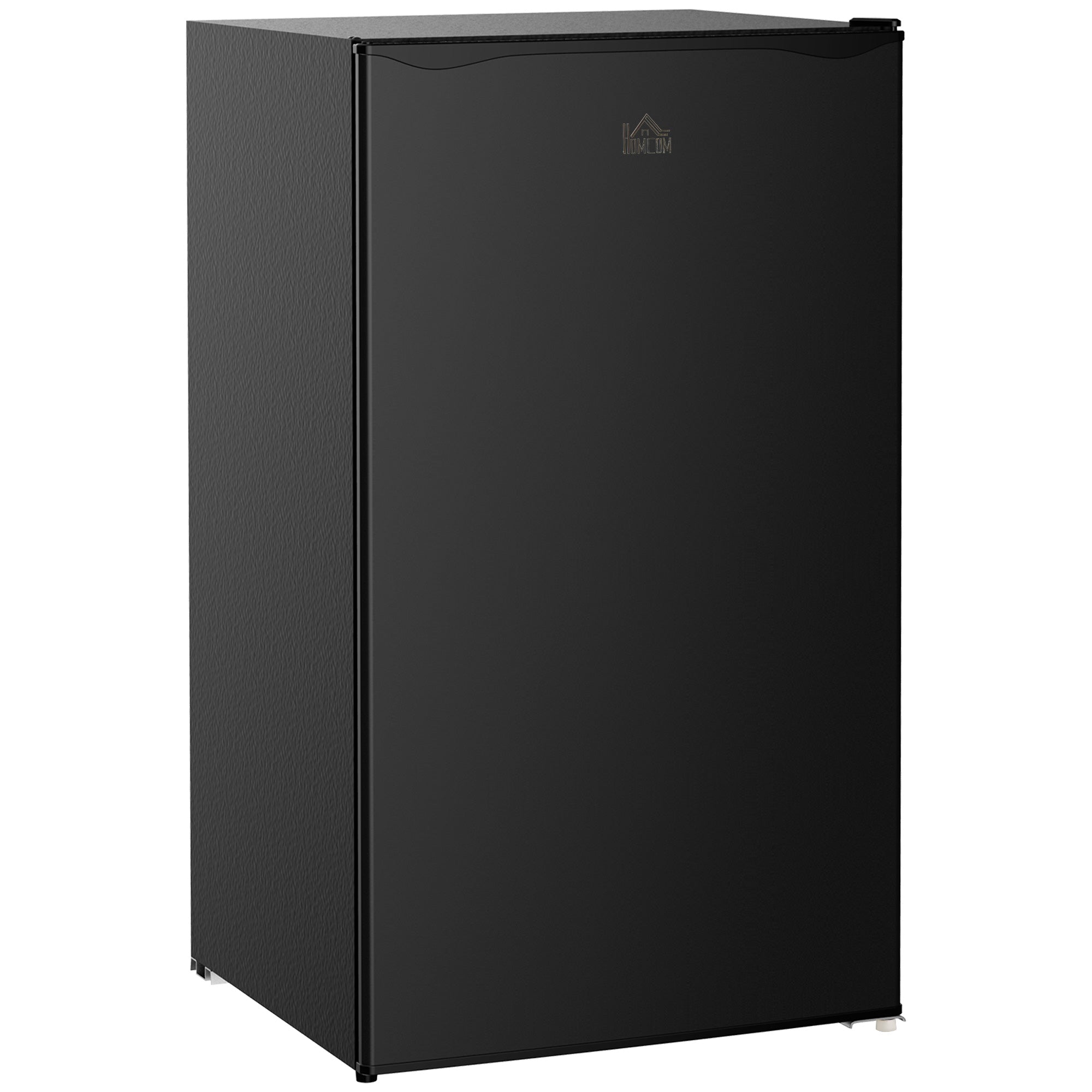 Compact Refrigerator, Mini Fridge with Freezer, Adjustable Shelf, Mechanical Thermostat and Reversible Door, Black Small Kitchen Appliances Black at Gallery Canada
