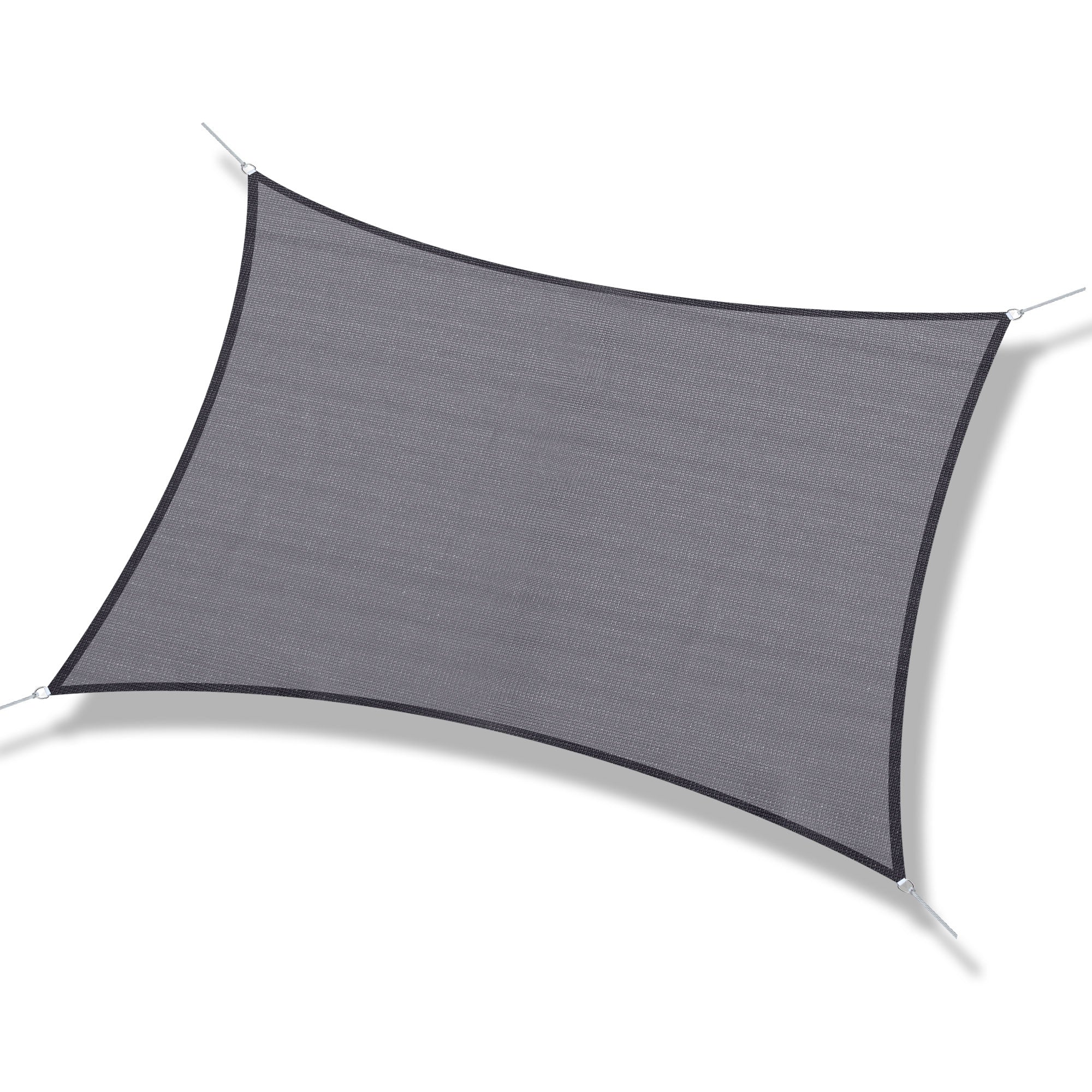 10ft x10ft Square Canopy Sun Sail Shade Garden Cover UV Protector Outdoor Patio Lawn Shelter with Carrying Bag Grey Shade Sails at Gallery Canada
