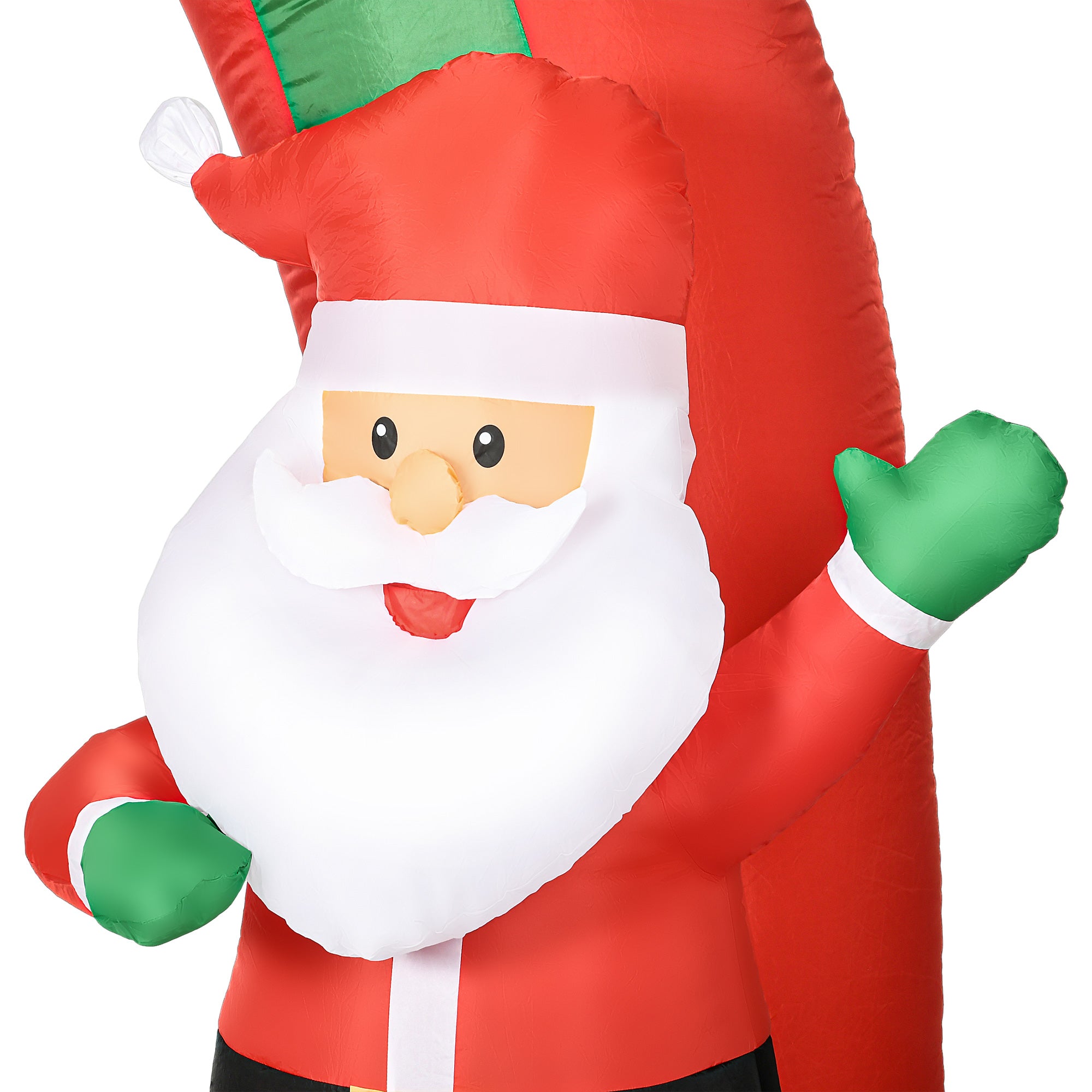 9ft Christmas Inflatable Archway with Santa Claus and Snowman for Outdoor, Blow Up Decoration with LED Lights Christmas Inflatables at Gallery Canada