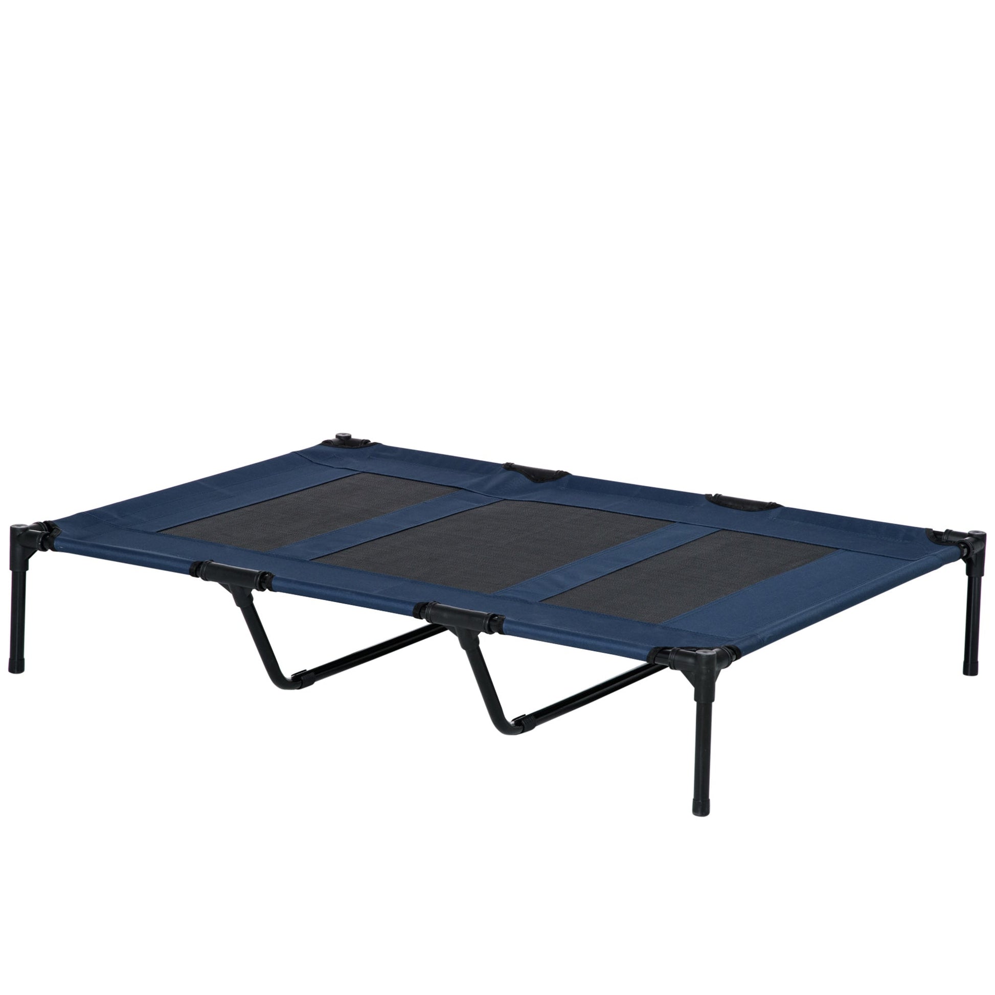 48" X 36" X 9" Elevated Pet Bed with Carrying Bag, Dark Blue Elevated Dog Beds Multi Colour  at Gallery Canada