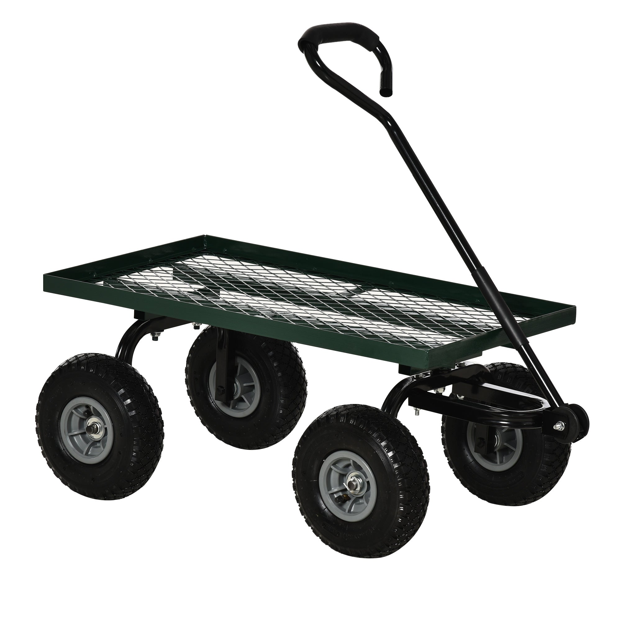 Heavy Duty Garden Wagon Cart with 10
