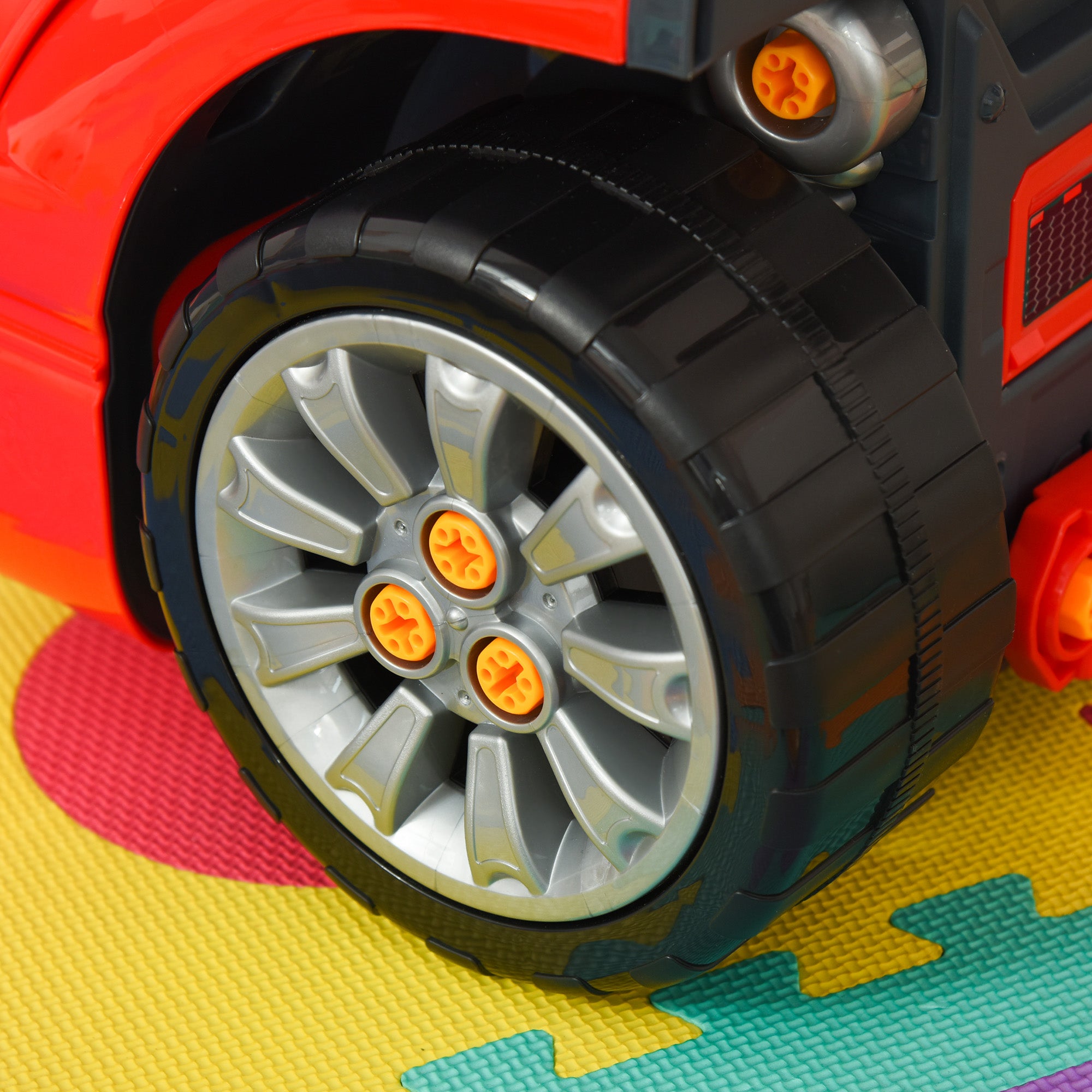 Smart Truck Engine Toy Set for Kids - Mini Car Service Station, Kids Tool Set Included, Suitable for 3-5 Years Old Workbench Toy Sets at Gallery Canada