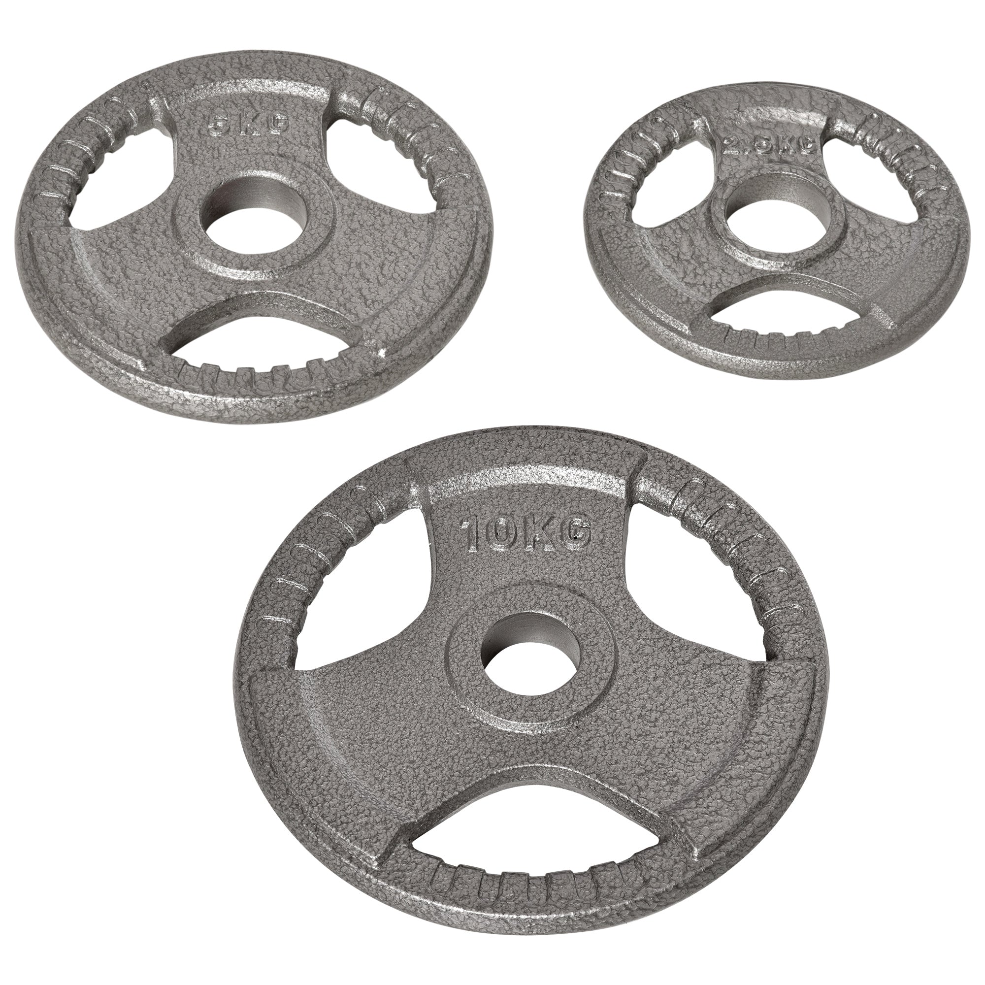 6 PCS Weight Plates Grip Plate Sets for Strength and Crossfit and Weightlifting Training, Barbell Weight Set for Home, 77 Lbs Total Dumbbells & Barbells at Gallery Canada