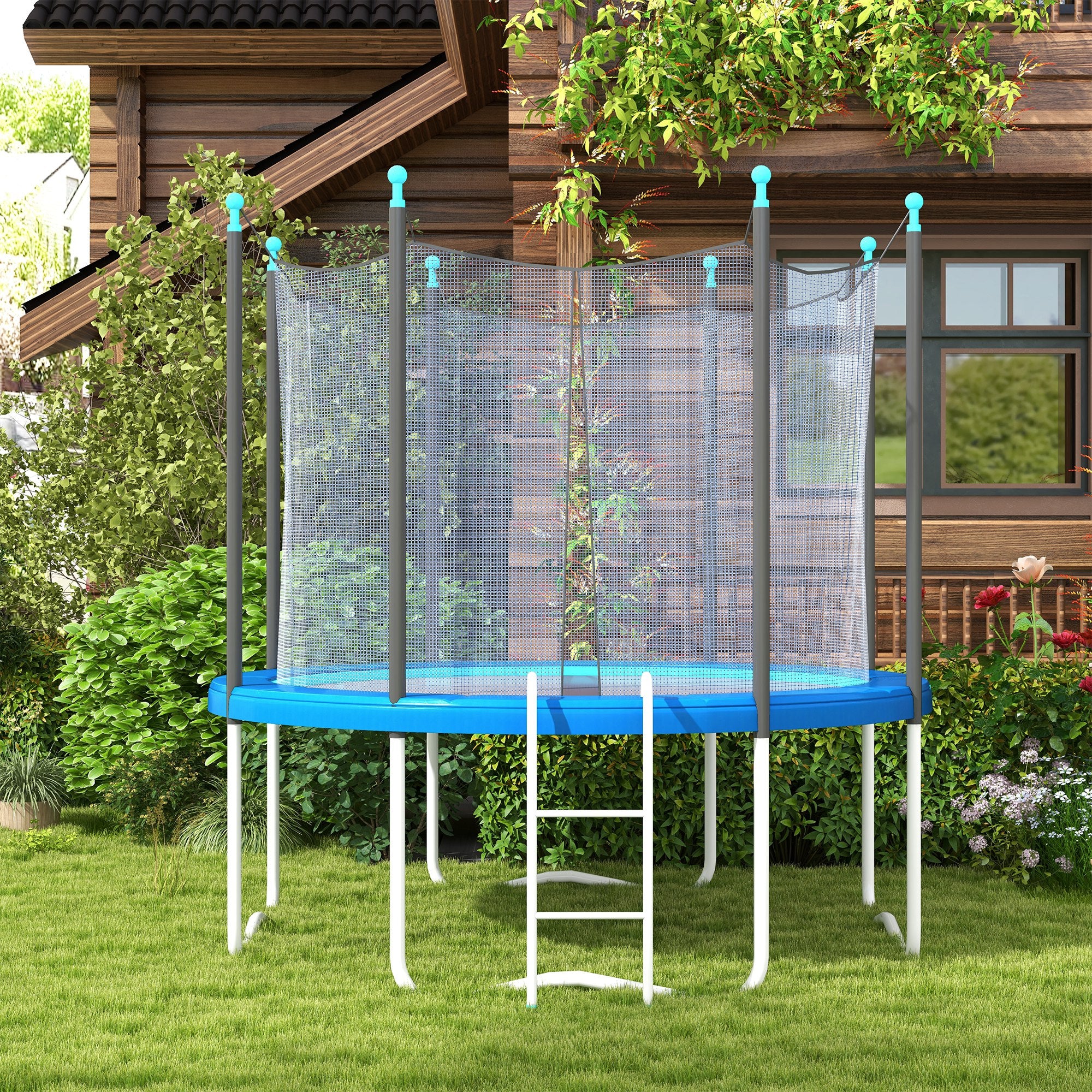 14ft Trampoline Replacement Pad Trampolining Replacement Jump Bounce Exercise GYM Pad Only Light Blue Trampolines at Gallery Canada
