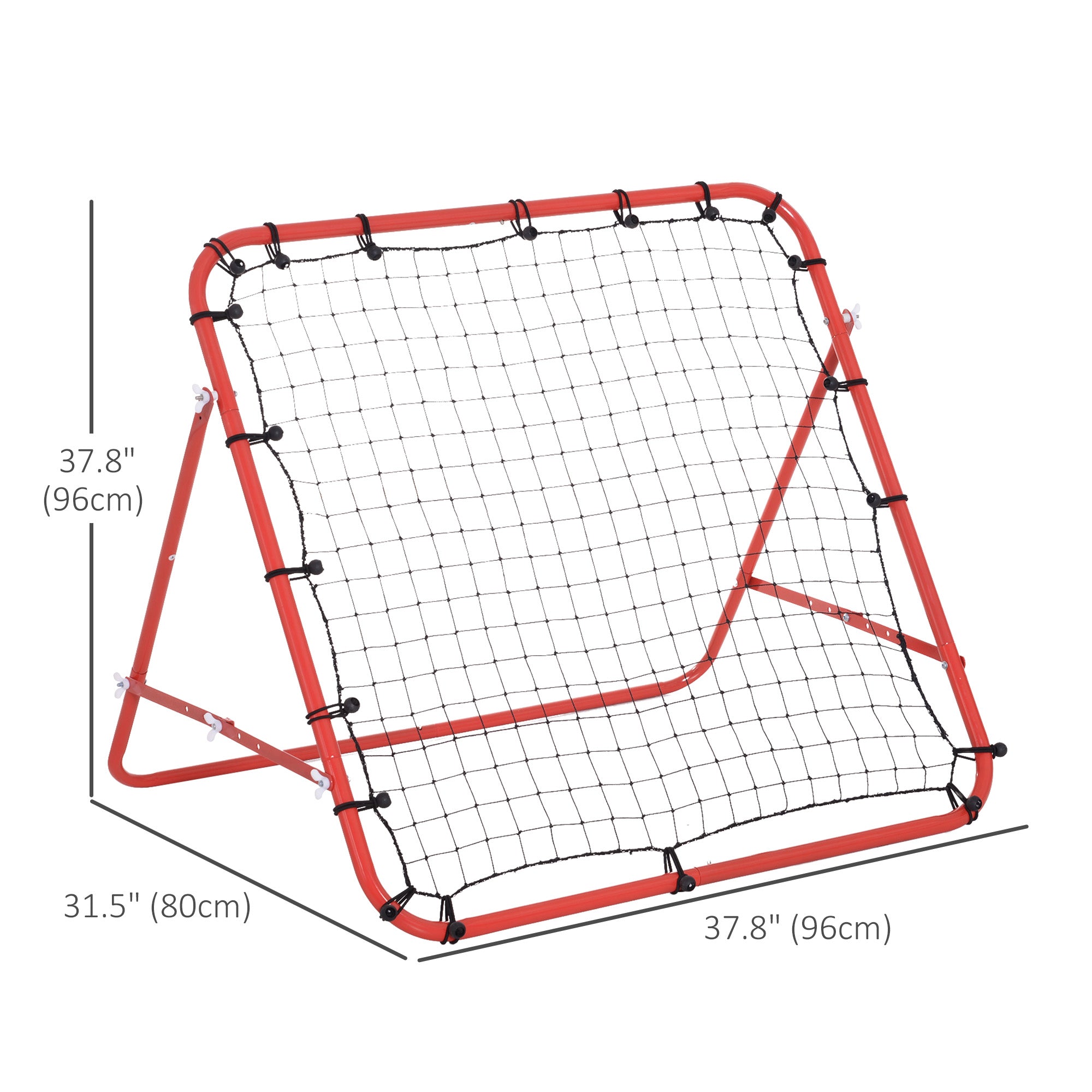 Volleyball Rebounder Net Football Training Aid Kickback Target Play Red Football at Gallery Canada